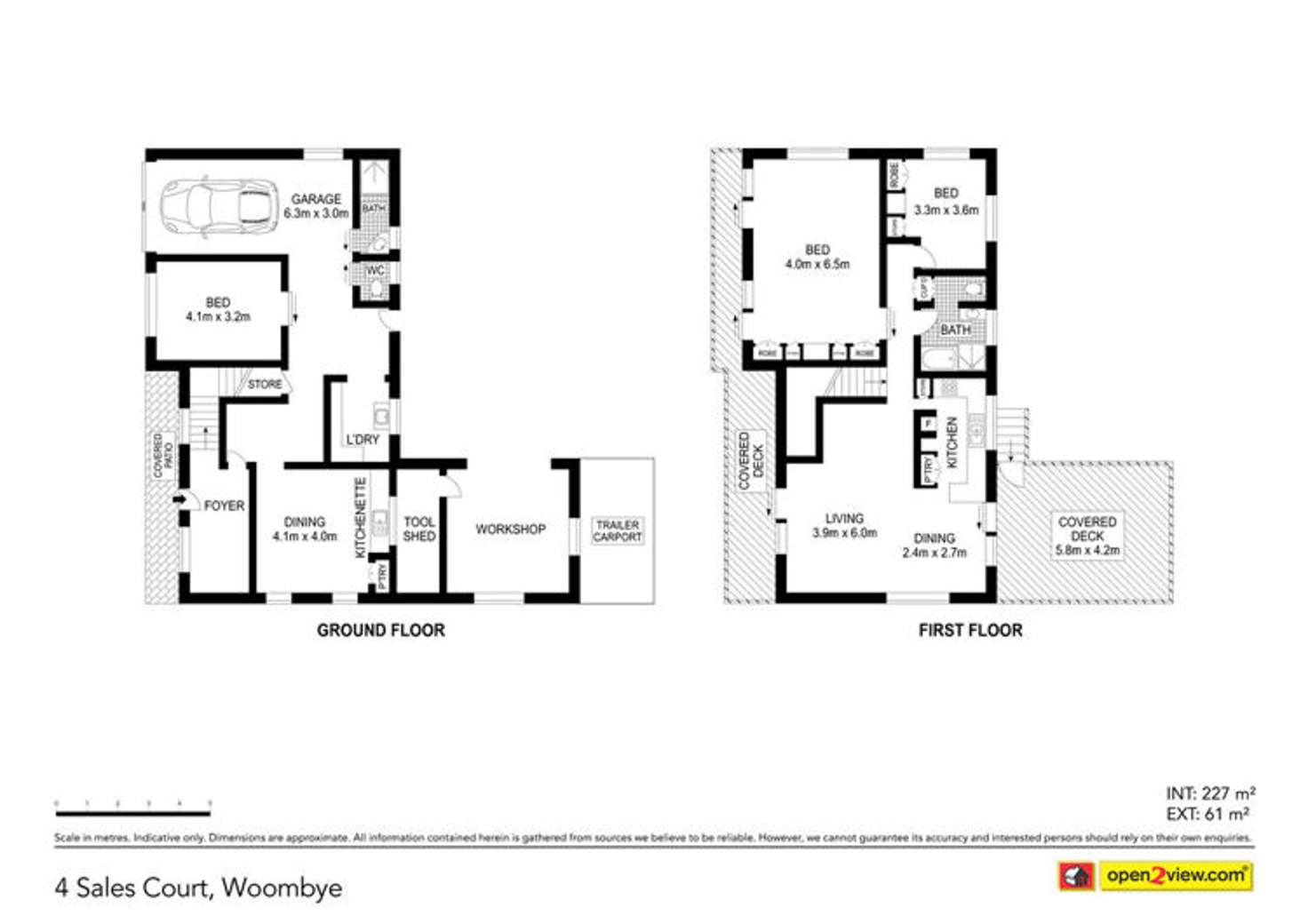 Floorplan of Homely house listing, 4 Sales Court, Woombye QLD 4559