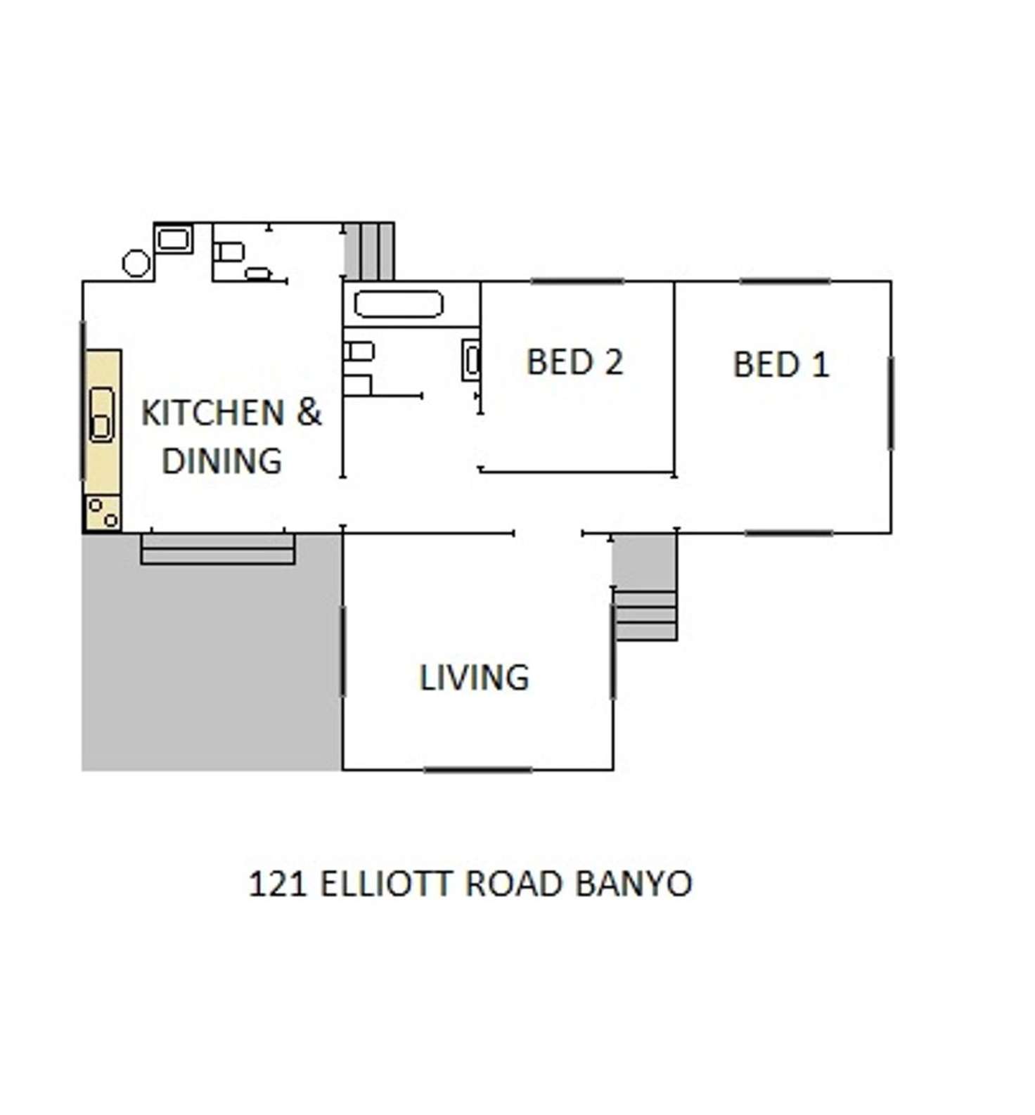 Floorplan of Homely house listing, 121 Elliott Road, Banyo QLD 4014