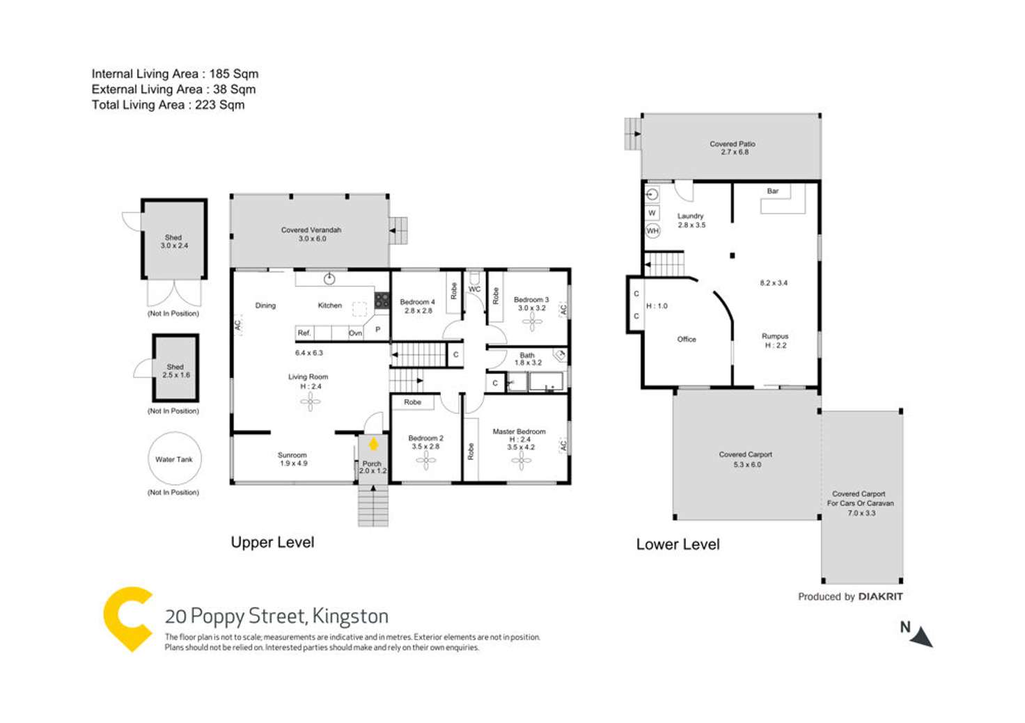 Floorplan of Homely house listing, z20 Poppy Street, Kingston QLD 4114