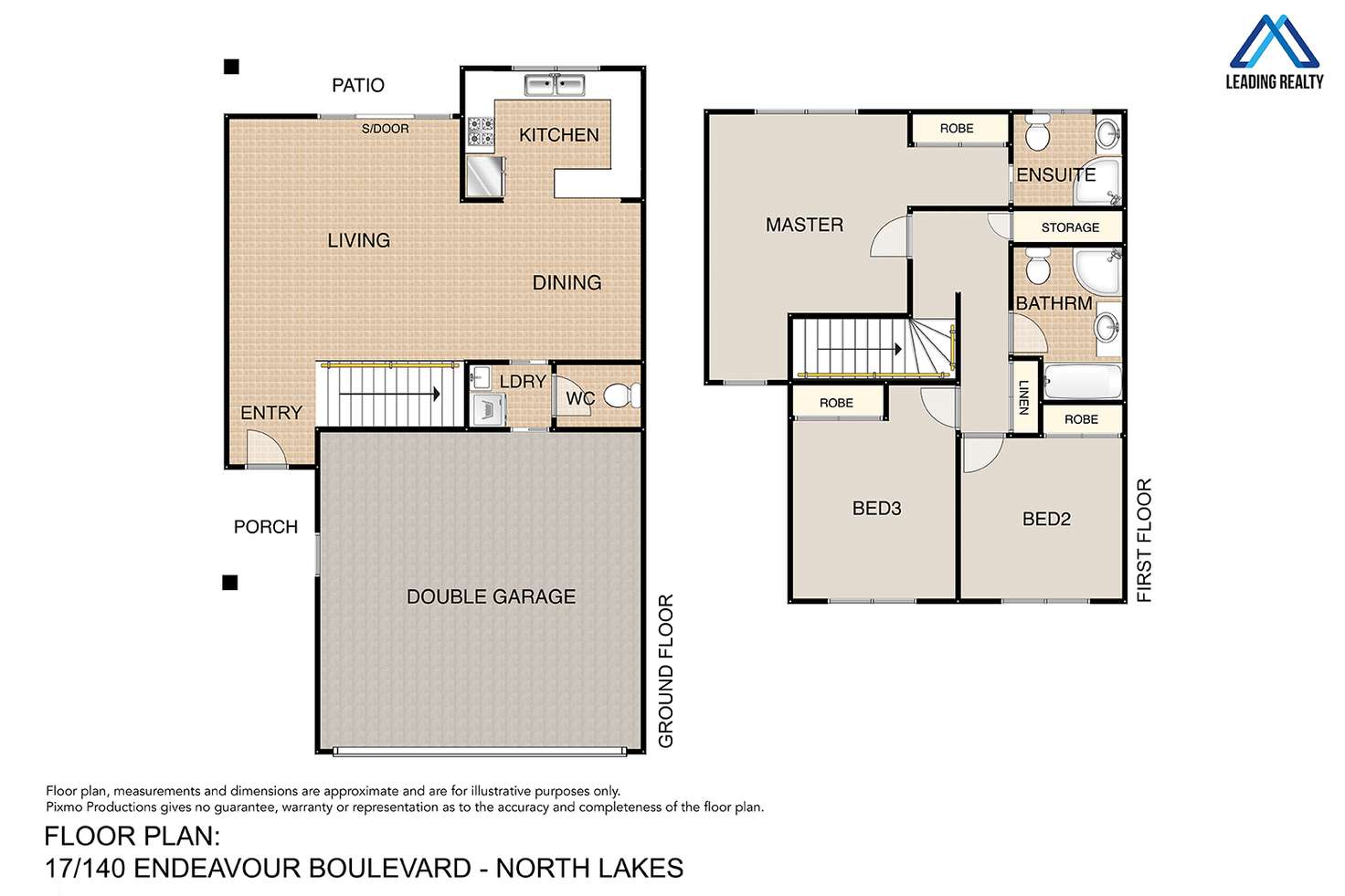 Floorplan of Homely unit listing, 17/140 Endeavour Blvd, North Lakes QLD 4509