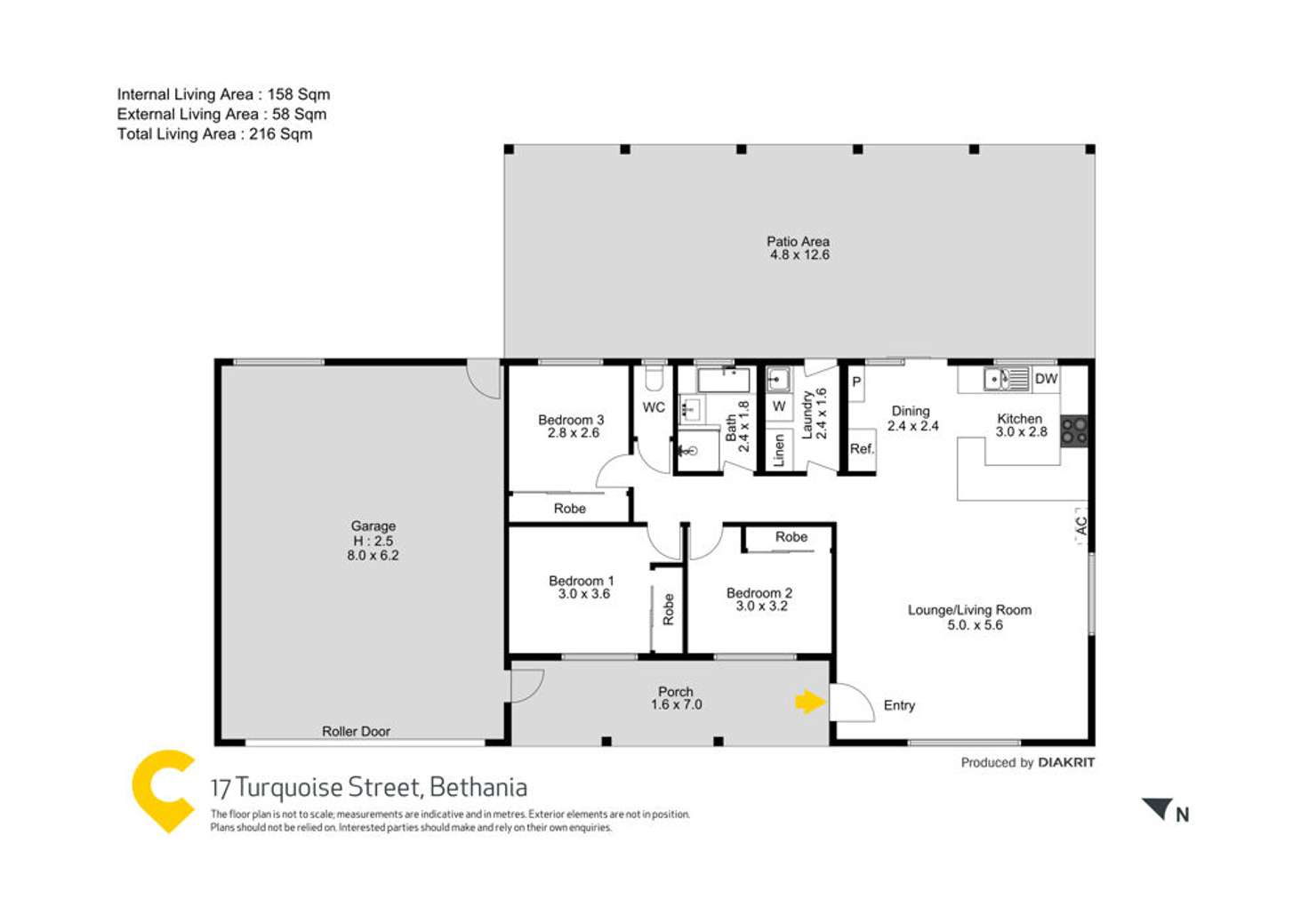 Floorplan of Homely house listing, 17 Turquoise Street, Bethania QLD 4205