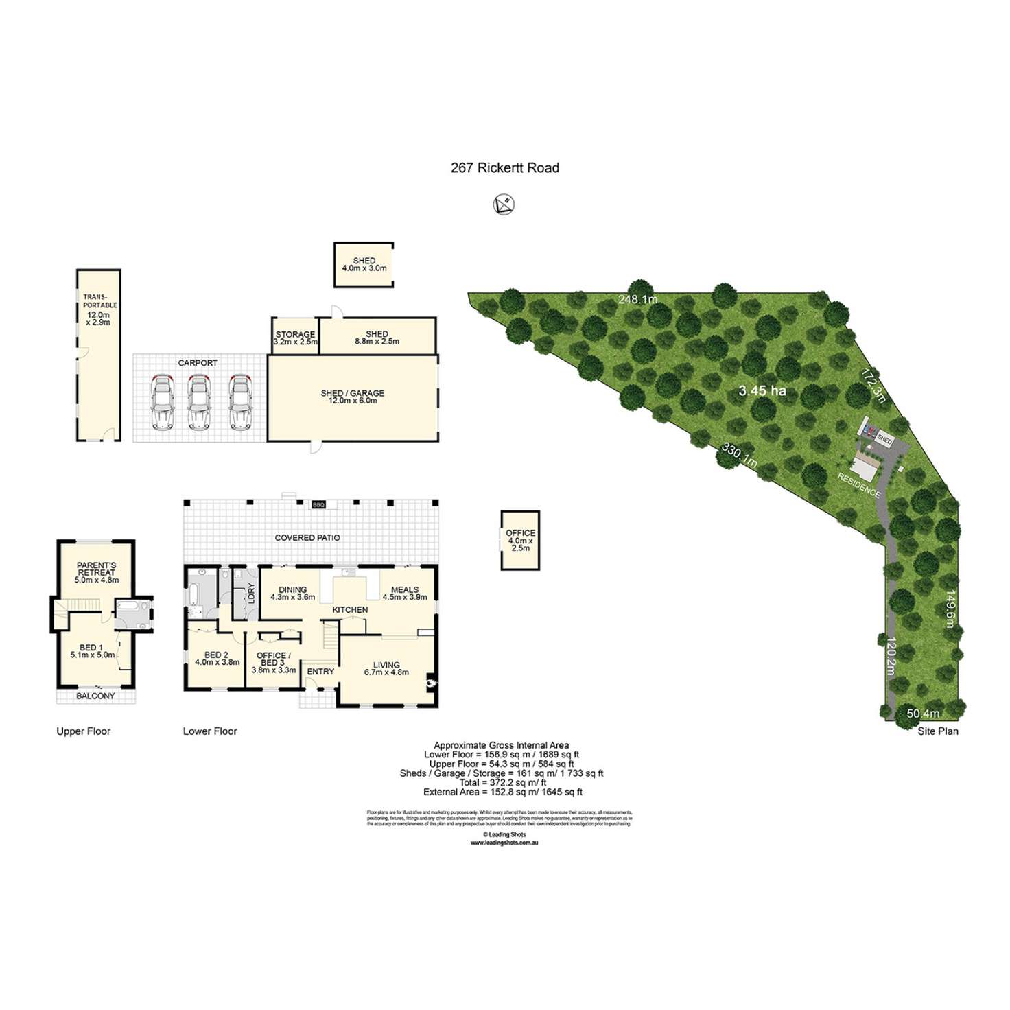 Floorplan of Homely house listing, 267 Rickertt Road, Ransome QLD 4154