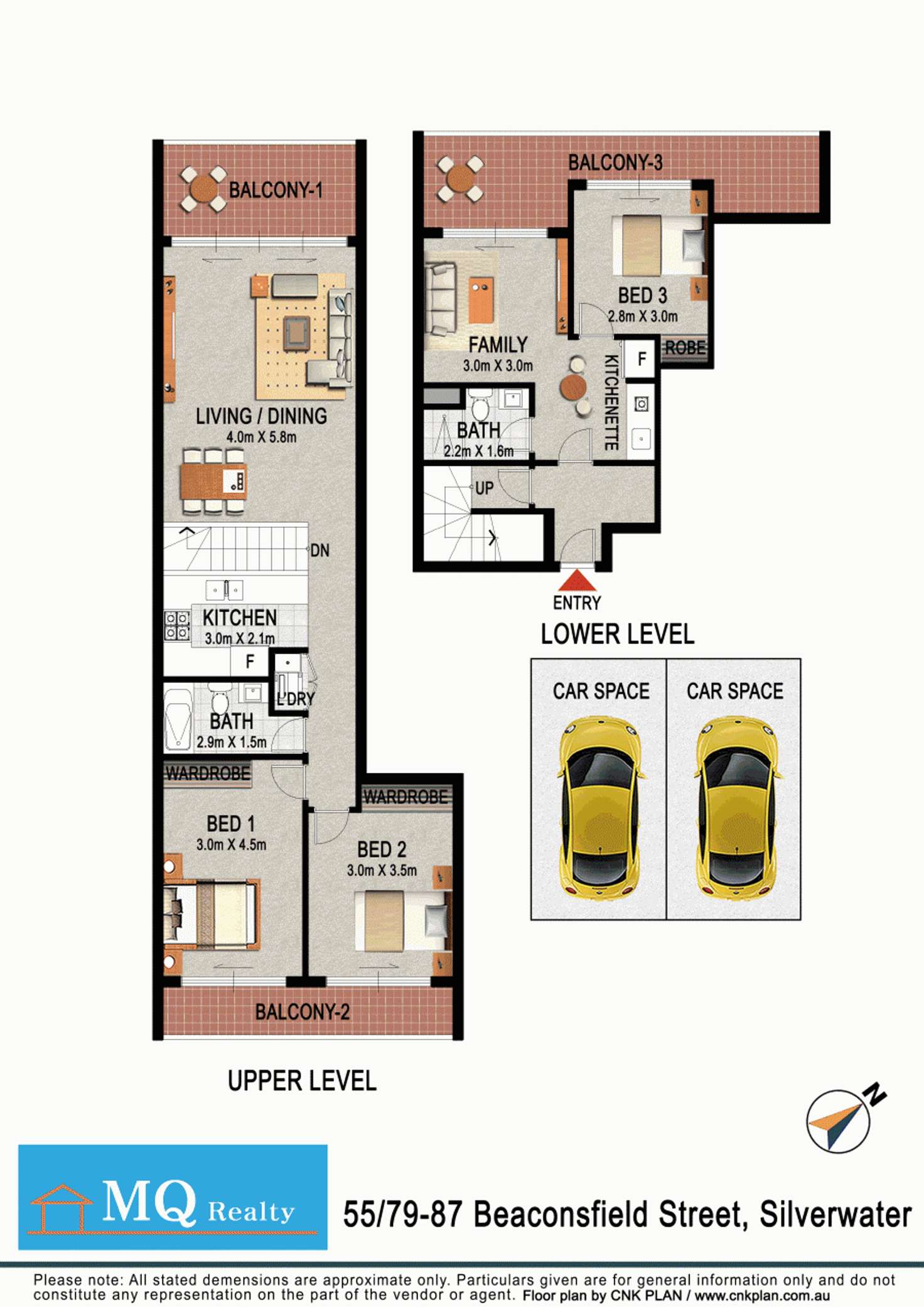 Floorplan of Homely apartment listing, 55/79-87 Beaconsfield Street, Silverwater NSW 2128