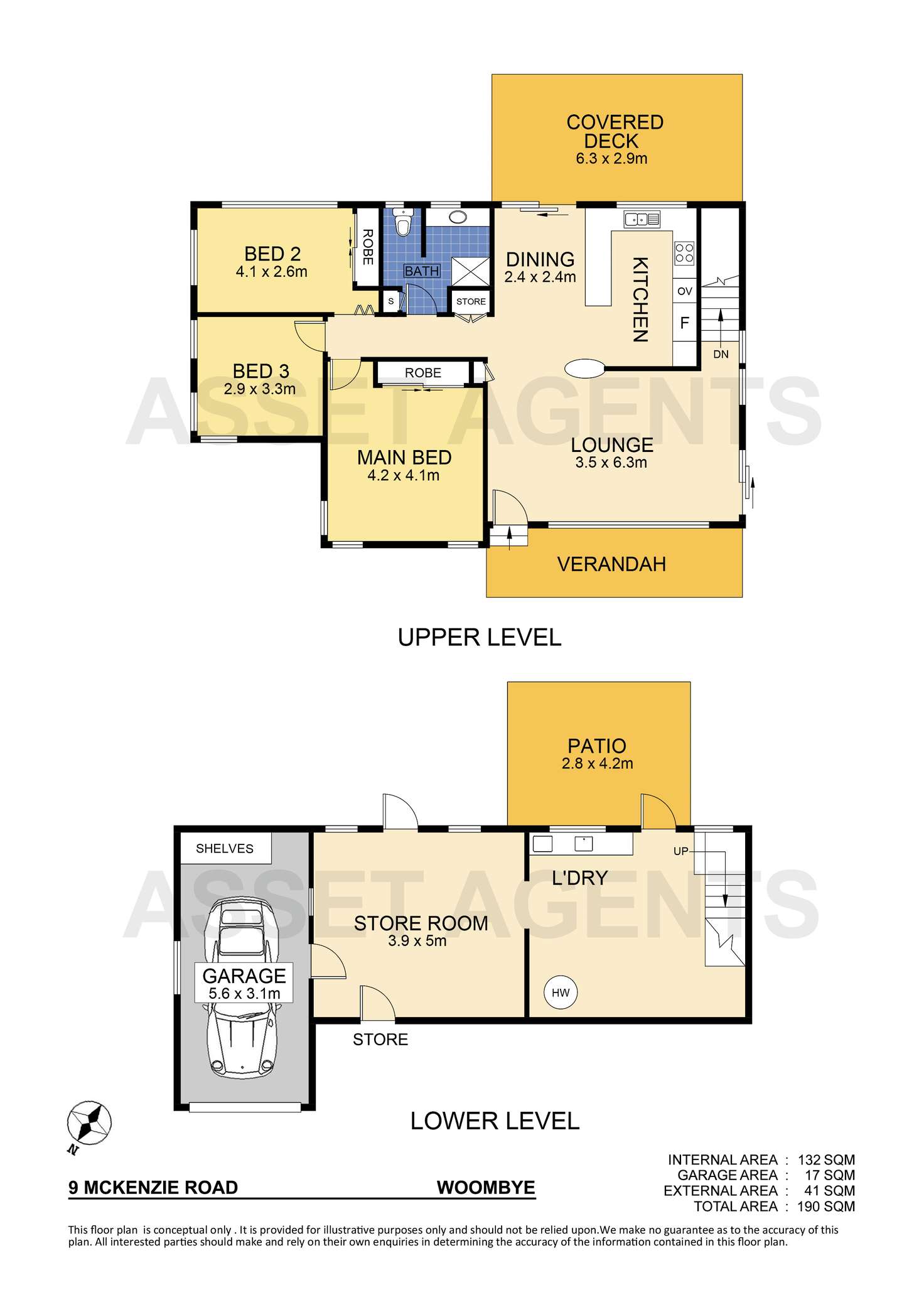 Floorplan of Homely house listing, 9 McKenzie Road, Woombye QLD 4559