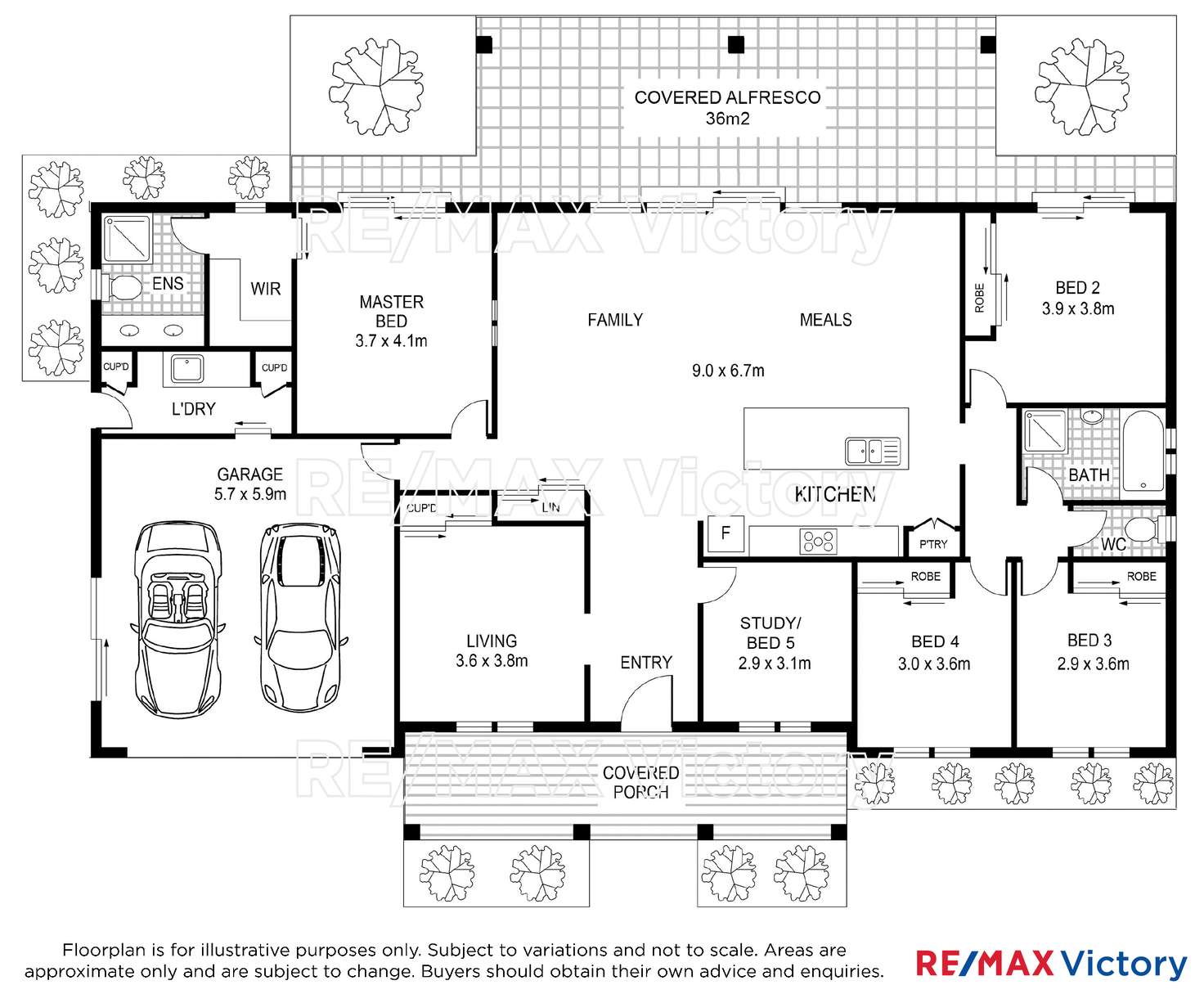 Floorplan of Homely house listing, 94 Madeline Drive, Morayfield QLD 4506