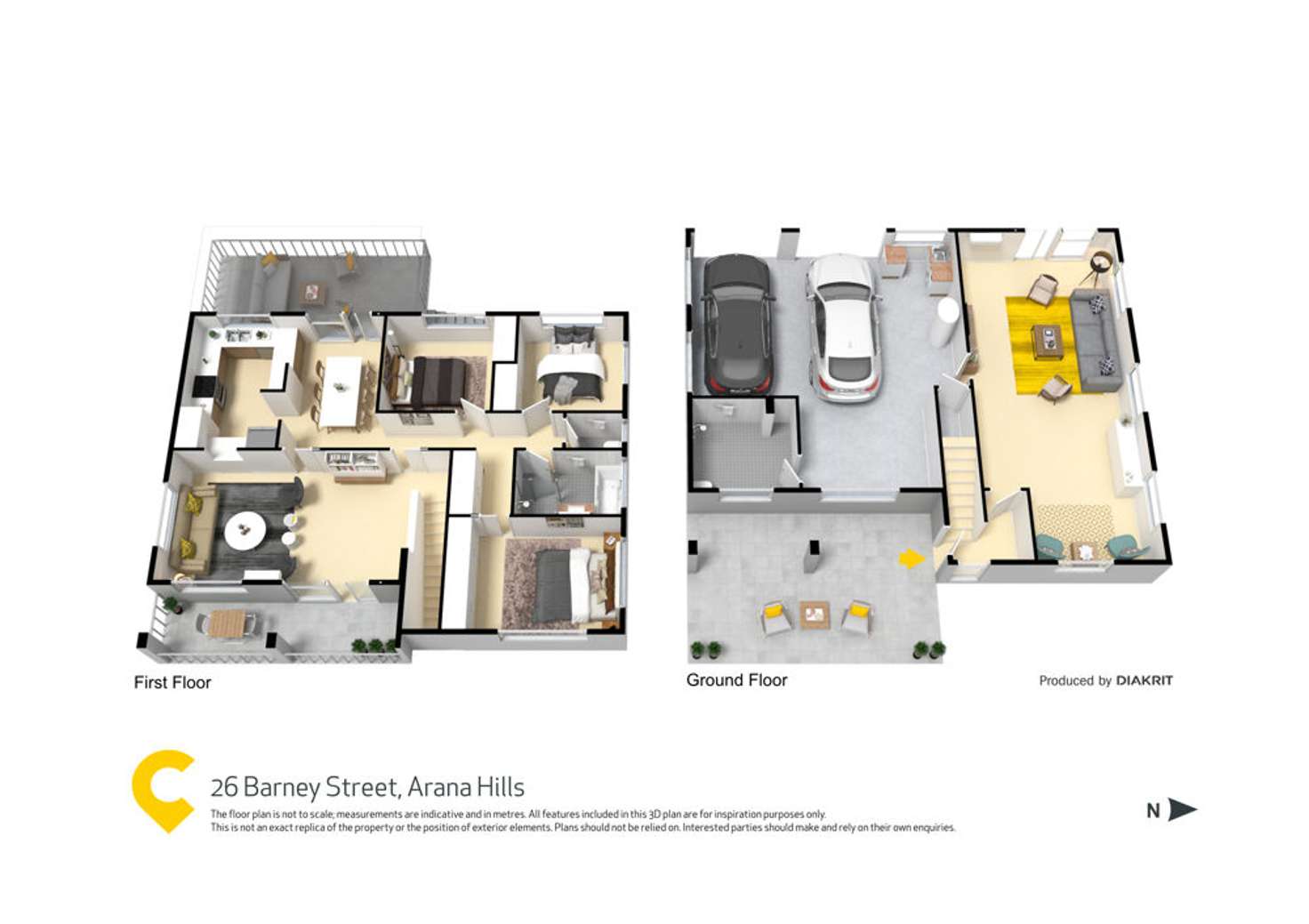 Floorplan of Homely house listing, 26 Barney Street, Arana Hills QLD 4054