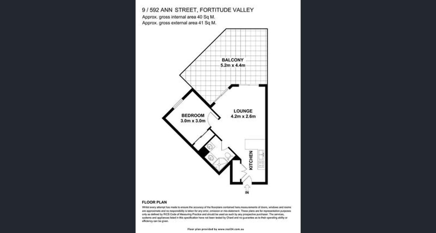 Floorplan of Homely unit listing, 56/592 Ann St, Fortitude Valley QLD 4006