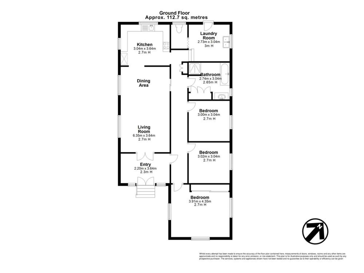 Floorplan of Homely house listing, 32 Walter Street, Virginia QLD 4014