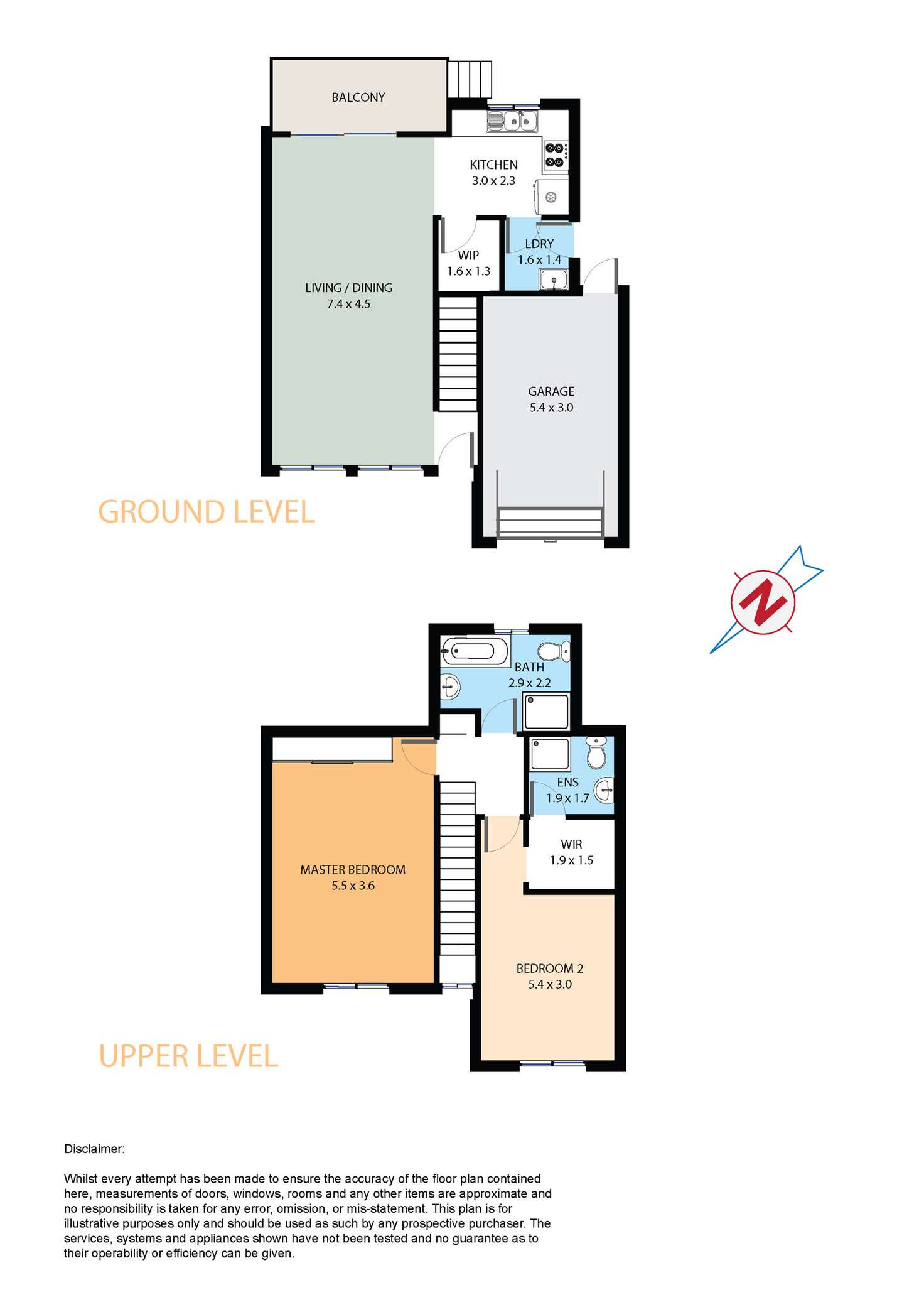 Floorplan of Homely townhouse listing, 13/37-39 Windsor Road, Kellyville NSW 2155