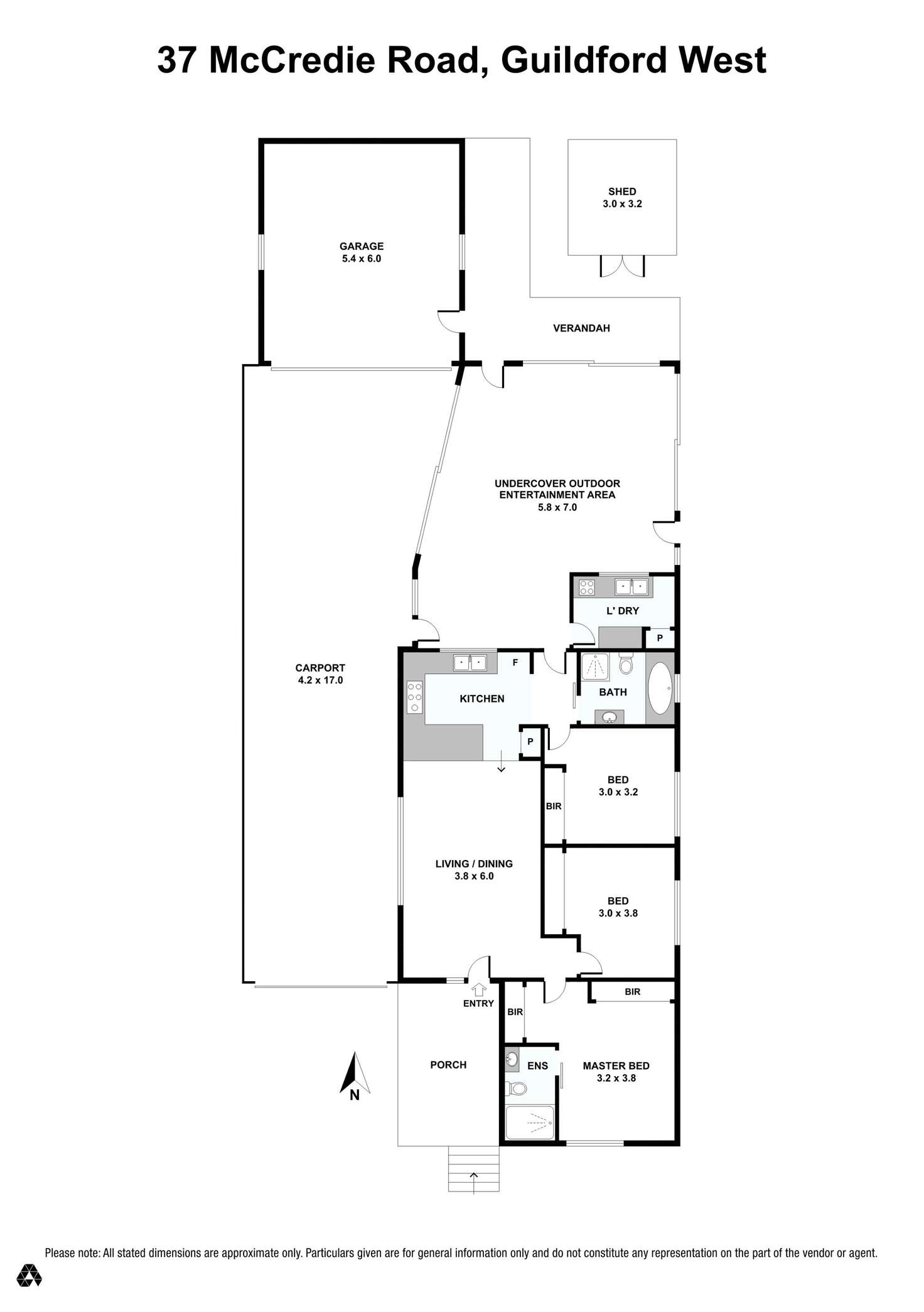 Floorplan of Homely house listing, 37 McCredie Rd, Guildford NSW 2161