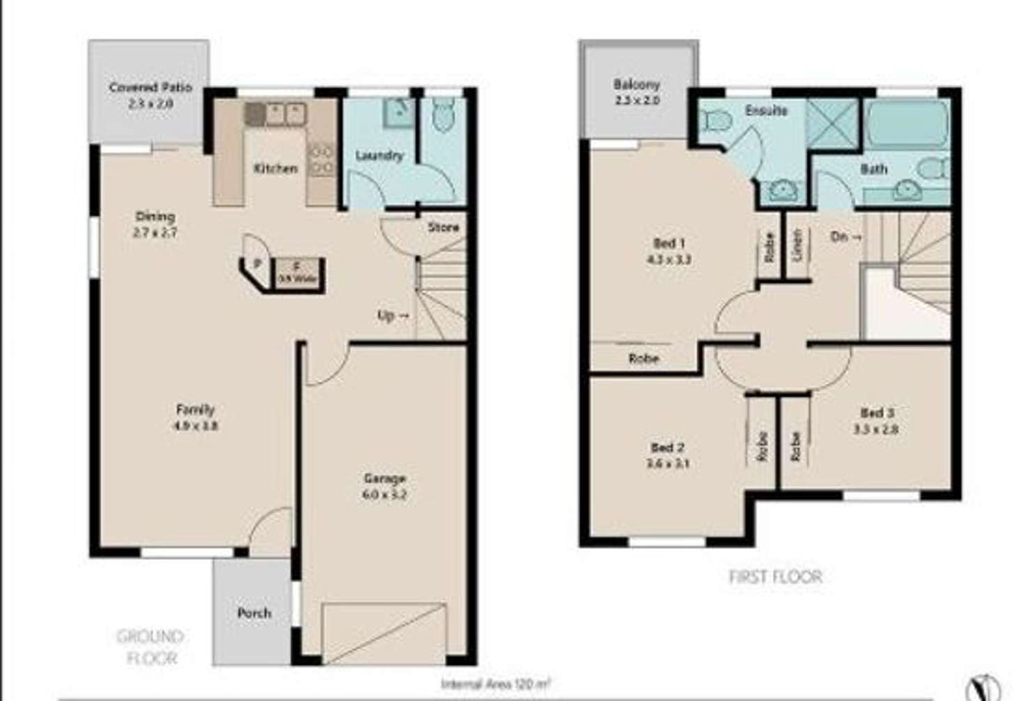 Floorplan of Homely townhouse listing, 20 138 Golden Avenue, Calamvale QLD 4116