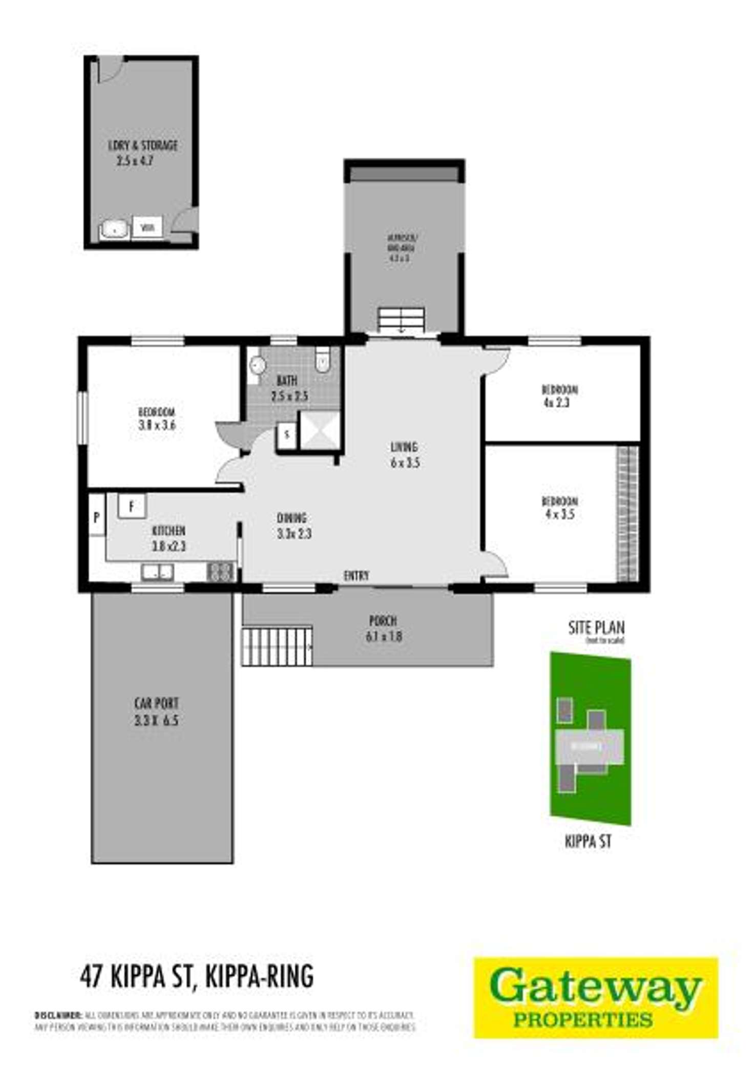Floorplan of Homely house listing, 47 KIPPA STREET, Kippa-ring QLD 4021