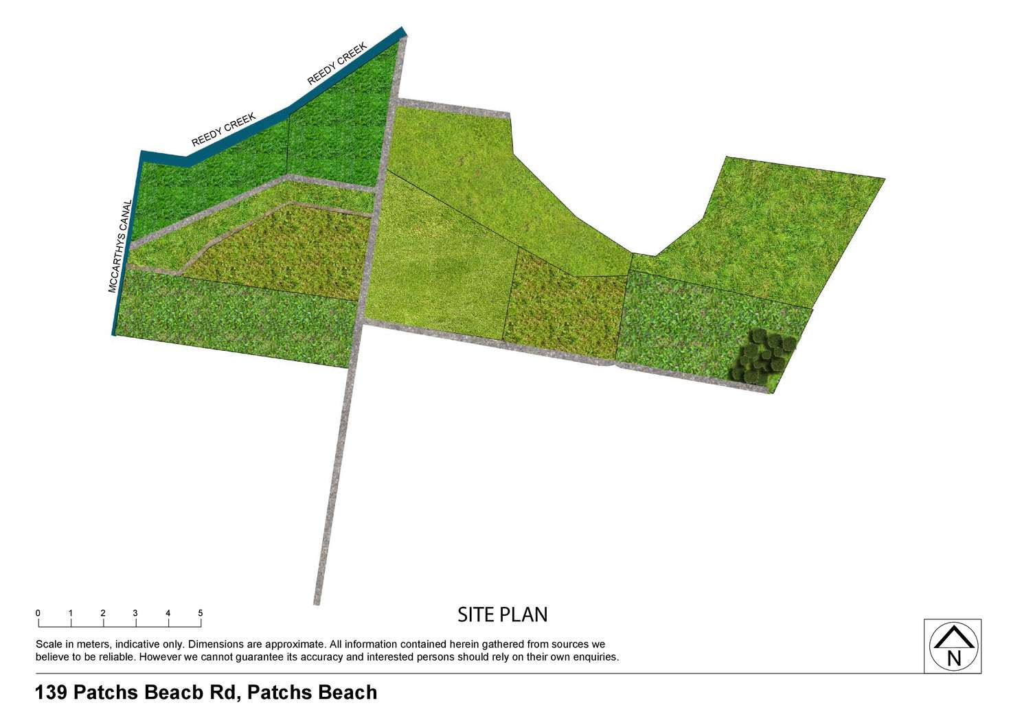 Floorplan of Homely residentialLand listing, 139 Patch's Beach Road, Patchs Beach NSW 2478
