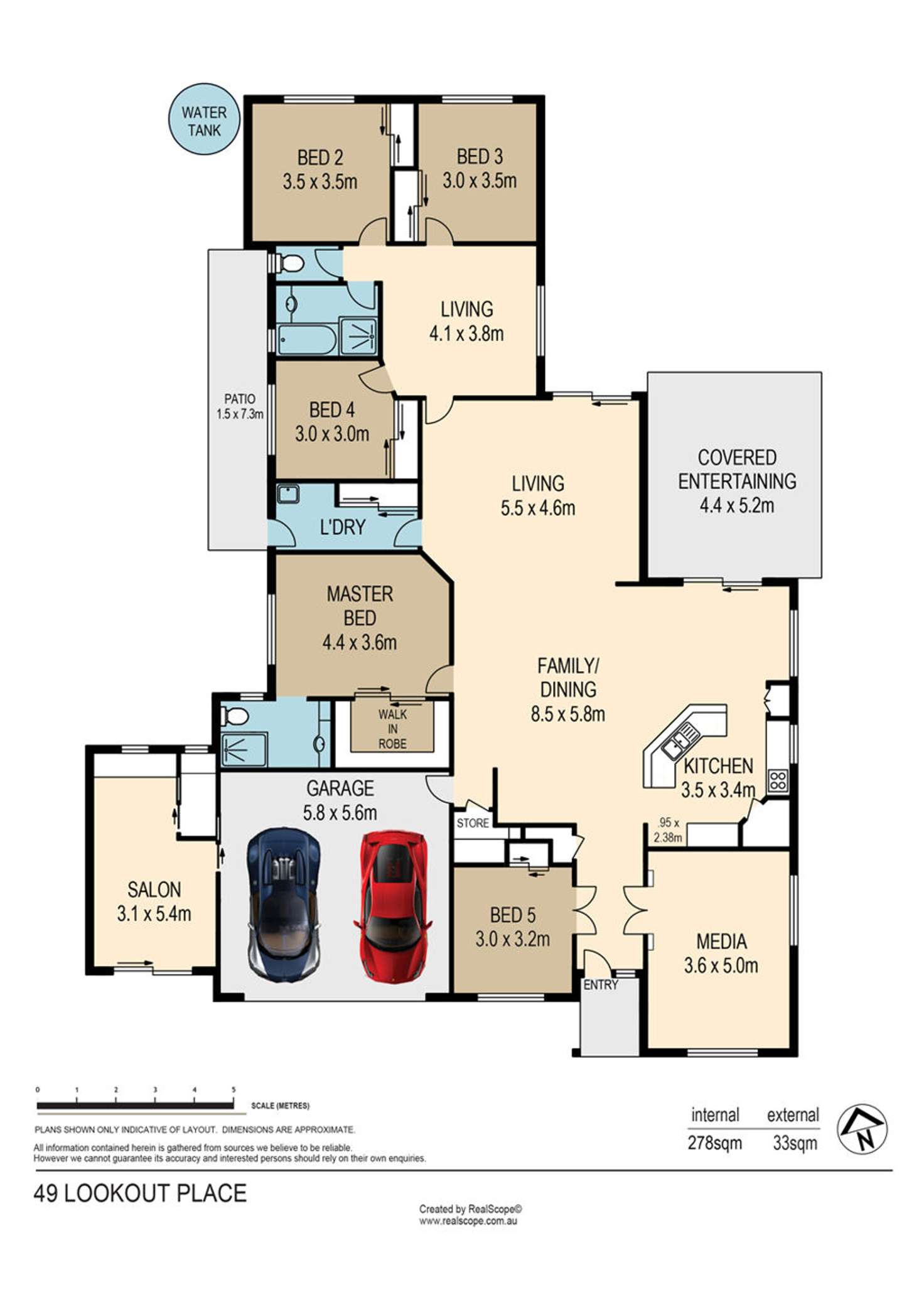 Floorplan of Homely house listing, 49 Lookout Place, Narangba QLD 4504