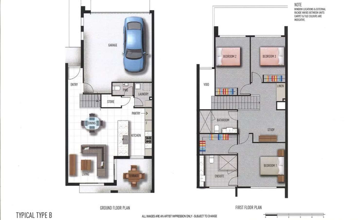 Floorplan of Homely townhouse listing, 16/156 Marina Quays Boulevard, Hope Island QLD 4212