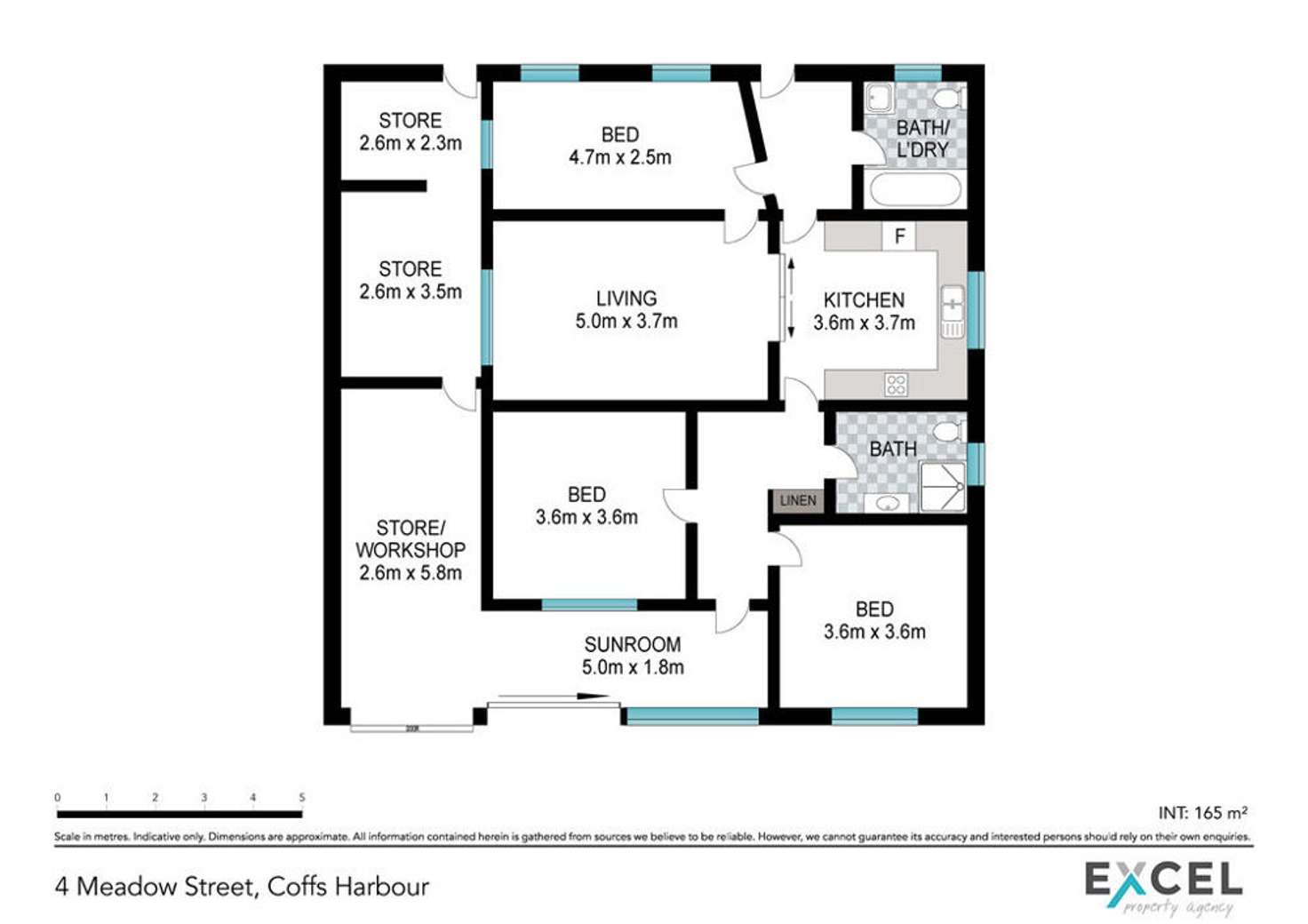 Floorplan of Homely house listing, 4 Meadow Street, Coffs Harbour NSW 2450