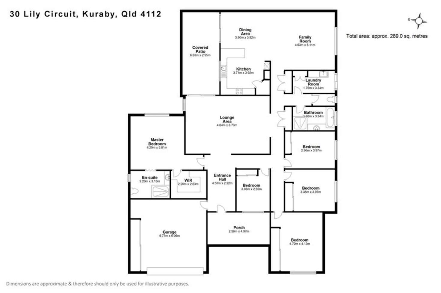 Floorplan of Homely house listing, 30 Lily Circuit, Kuraby QLD 4112