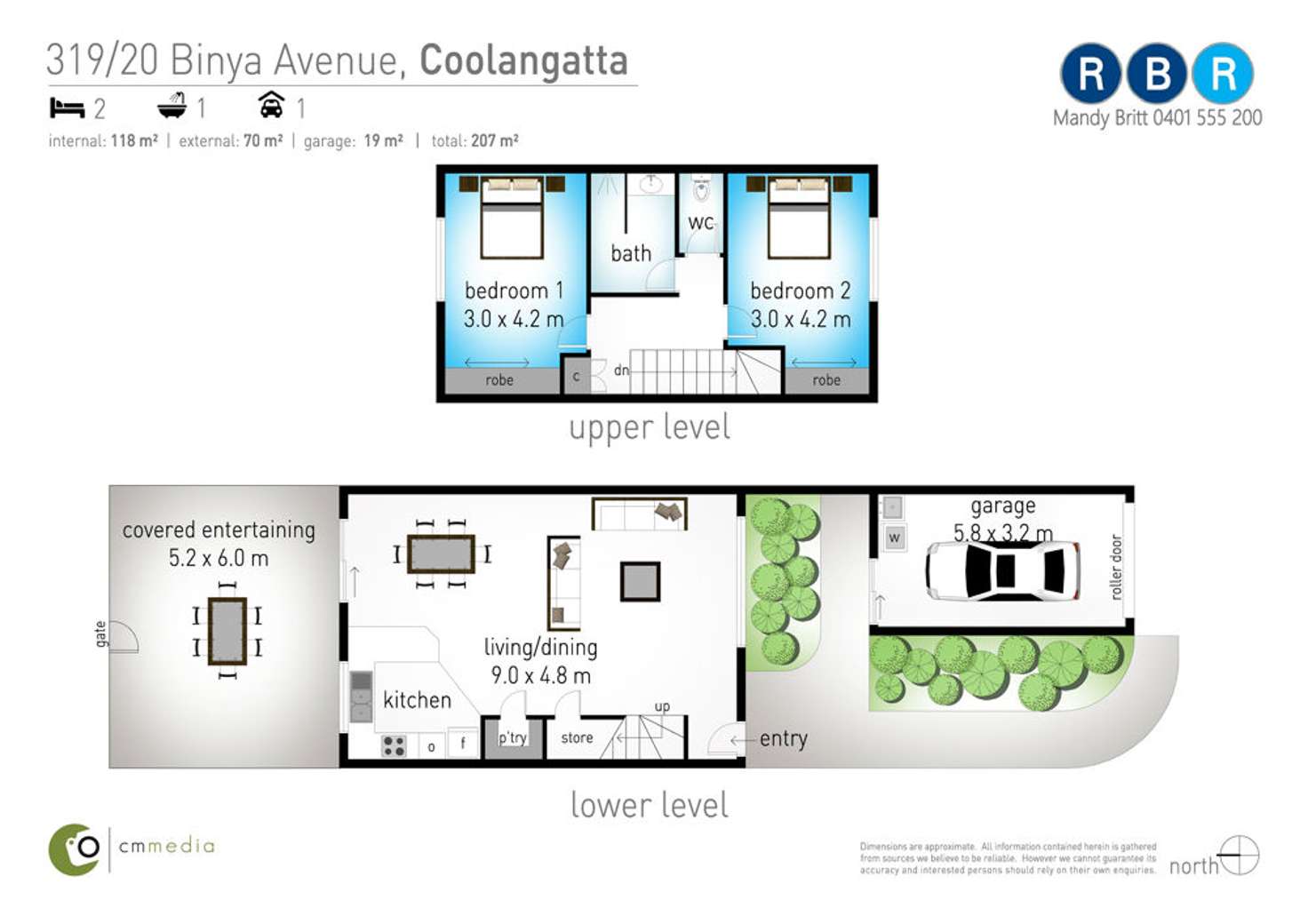 Floorplan of Homely unit listing, 319/20 Binya Avenue, Tweed Heads NSW 2485