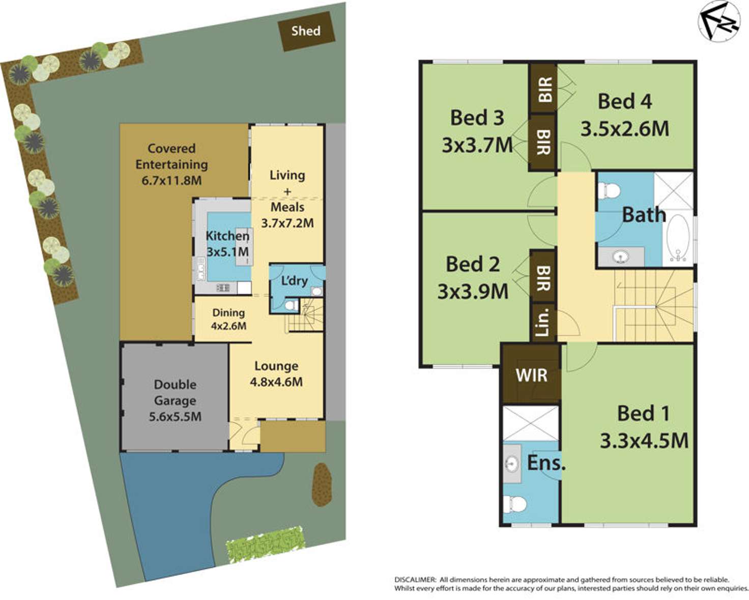 Floorplan of Homely house listing, 8 Cramer Place, Glenwood NSW 2768