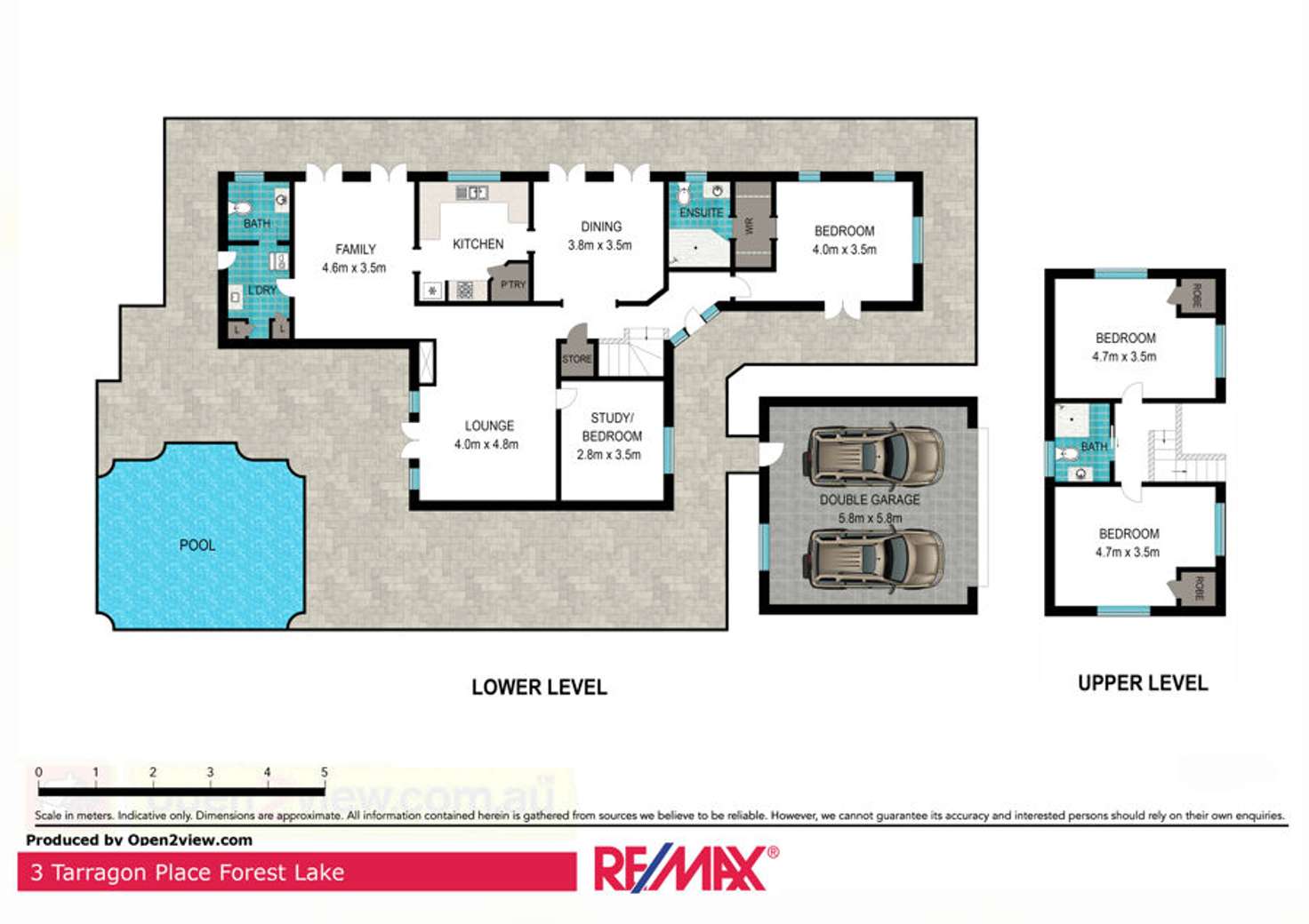 Floorplan of Homely house listing, 3 Tarragon Place, Forest Lake QLD 4078