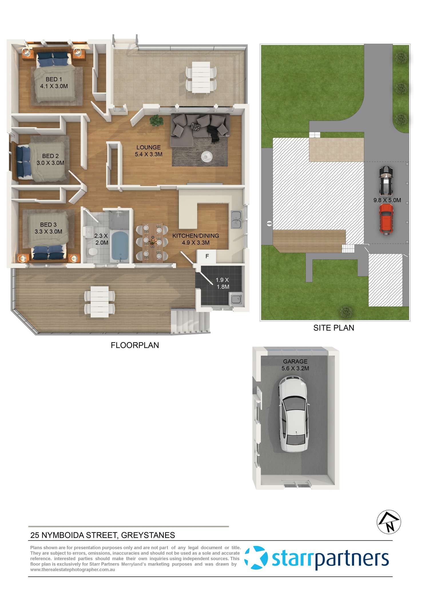 Floorplan of Homely house listing, 25 Nymboida Street, Greystanes NSW 2145