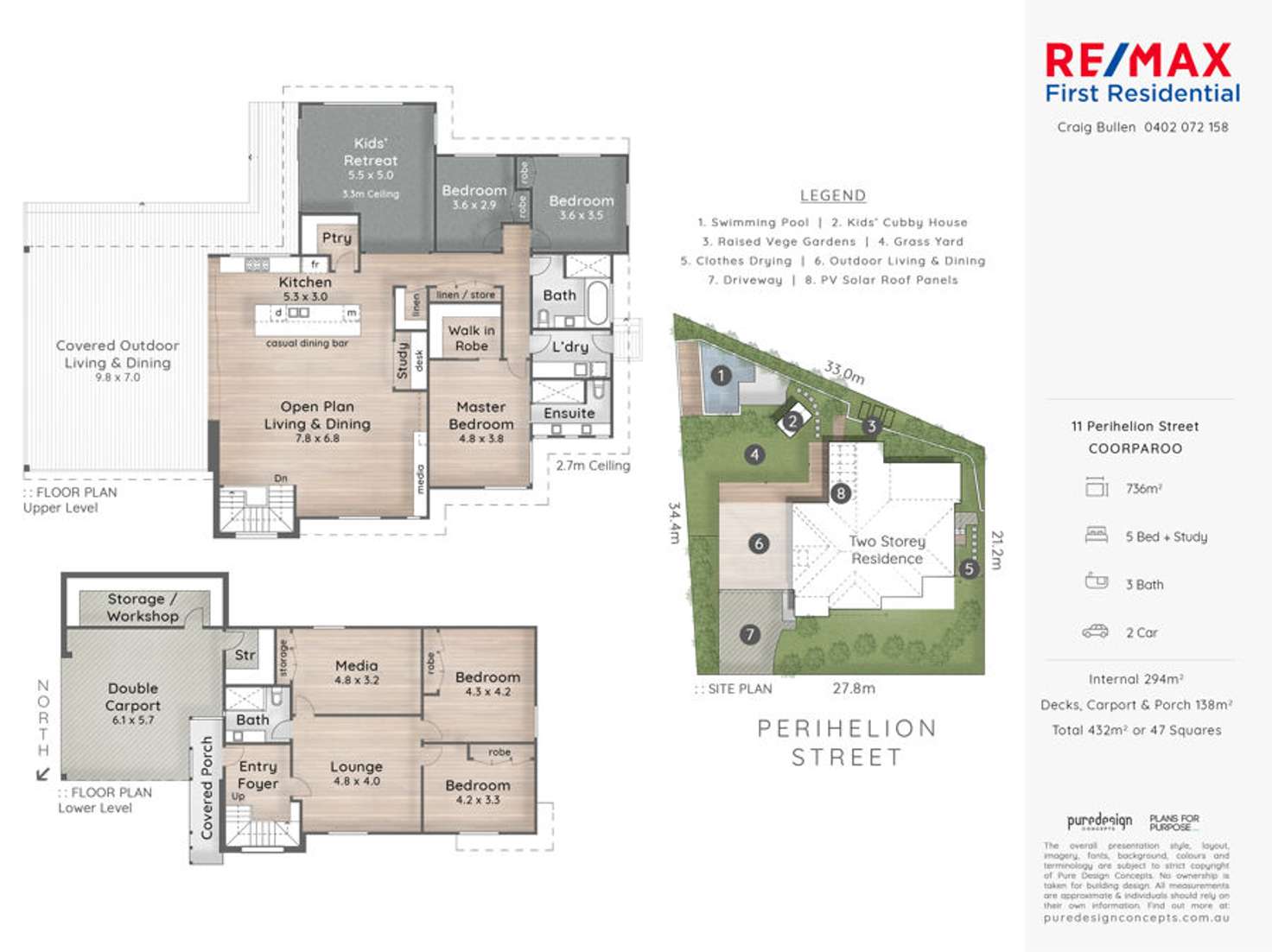 Floorplan of Homely house listing, 11 Perihelion Street, Coorparoo QLD 4151