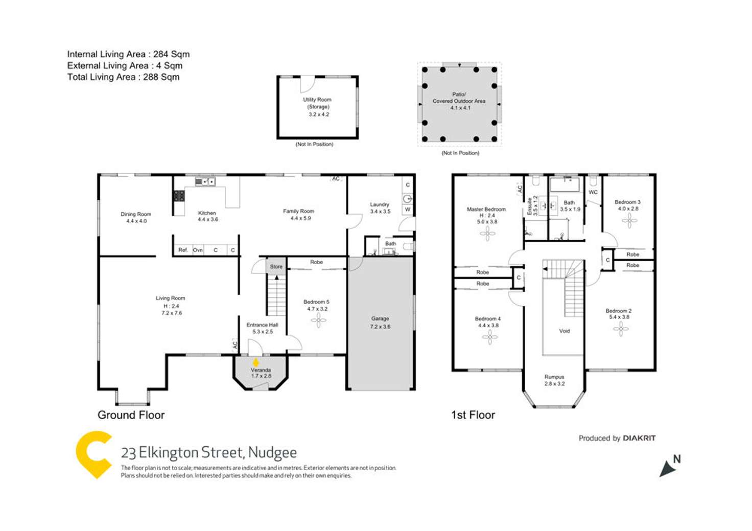 Floorplan of Homely house listing, 23 Elkington Street, Nudgee QLD 4014