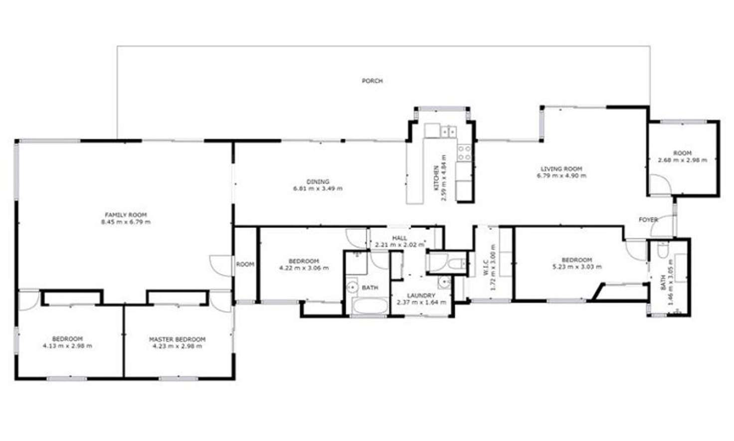 Floorplan of Homely house listing, 42 Viscount Drive, Tallai QLD 4213