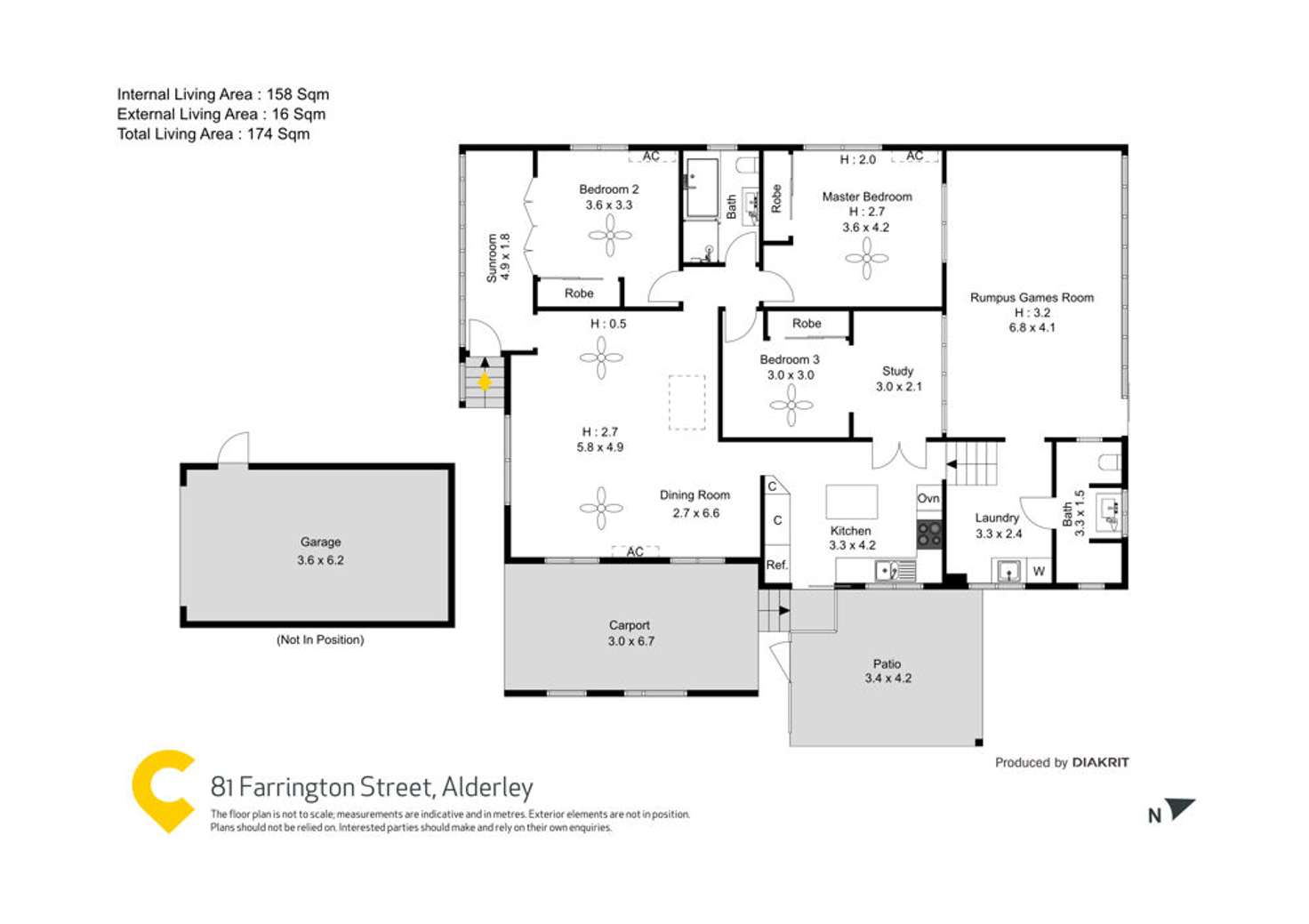 Floorplan of Homely house listing, 81 Farrington  Street, Alderley QLD 4051