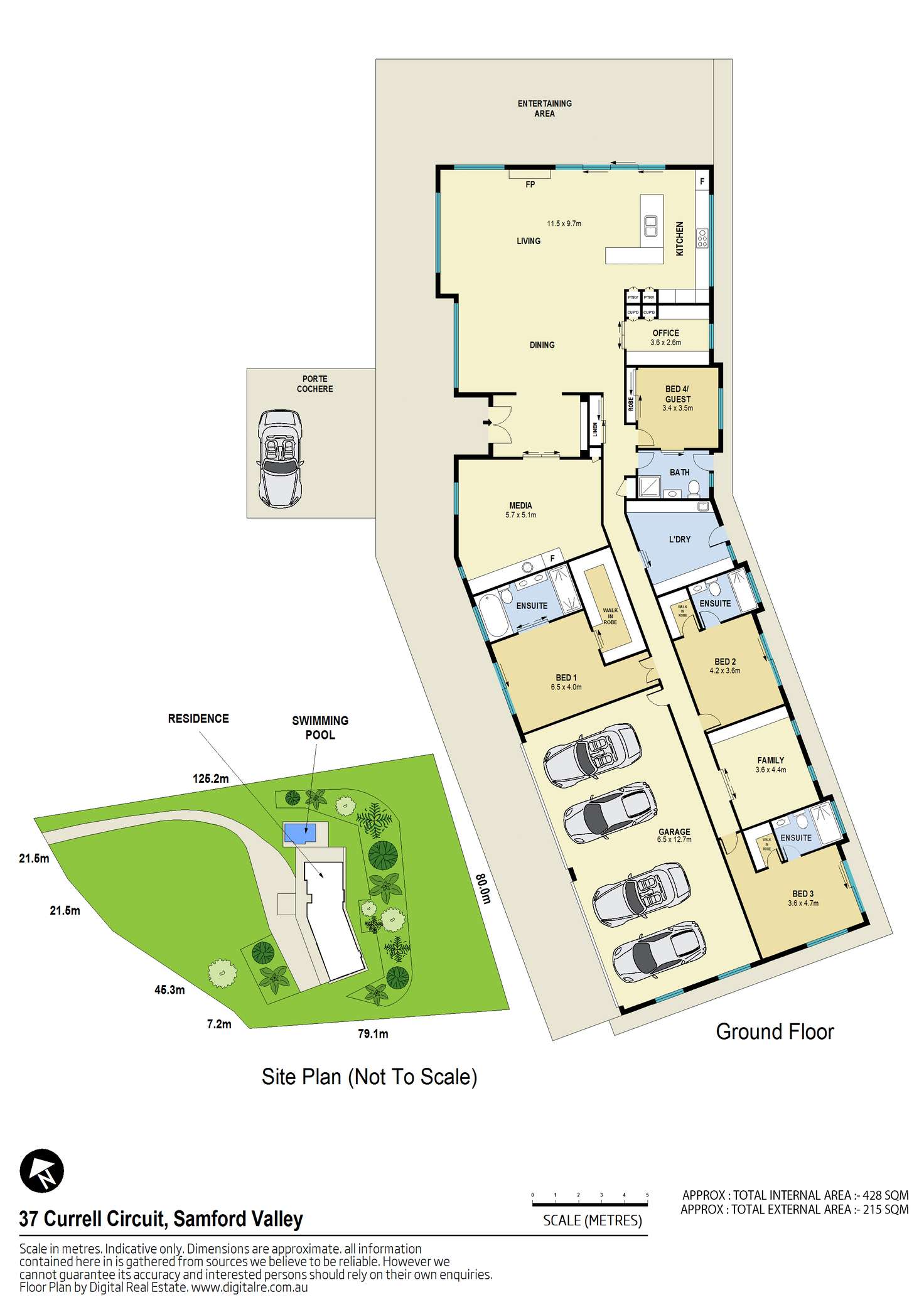 Floorplan of Homely acreageSemiRural listing, 37 Currell Circuit, Samford Valley QLD 4520