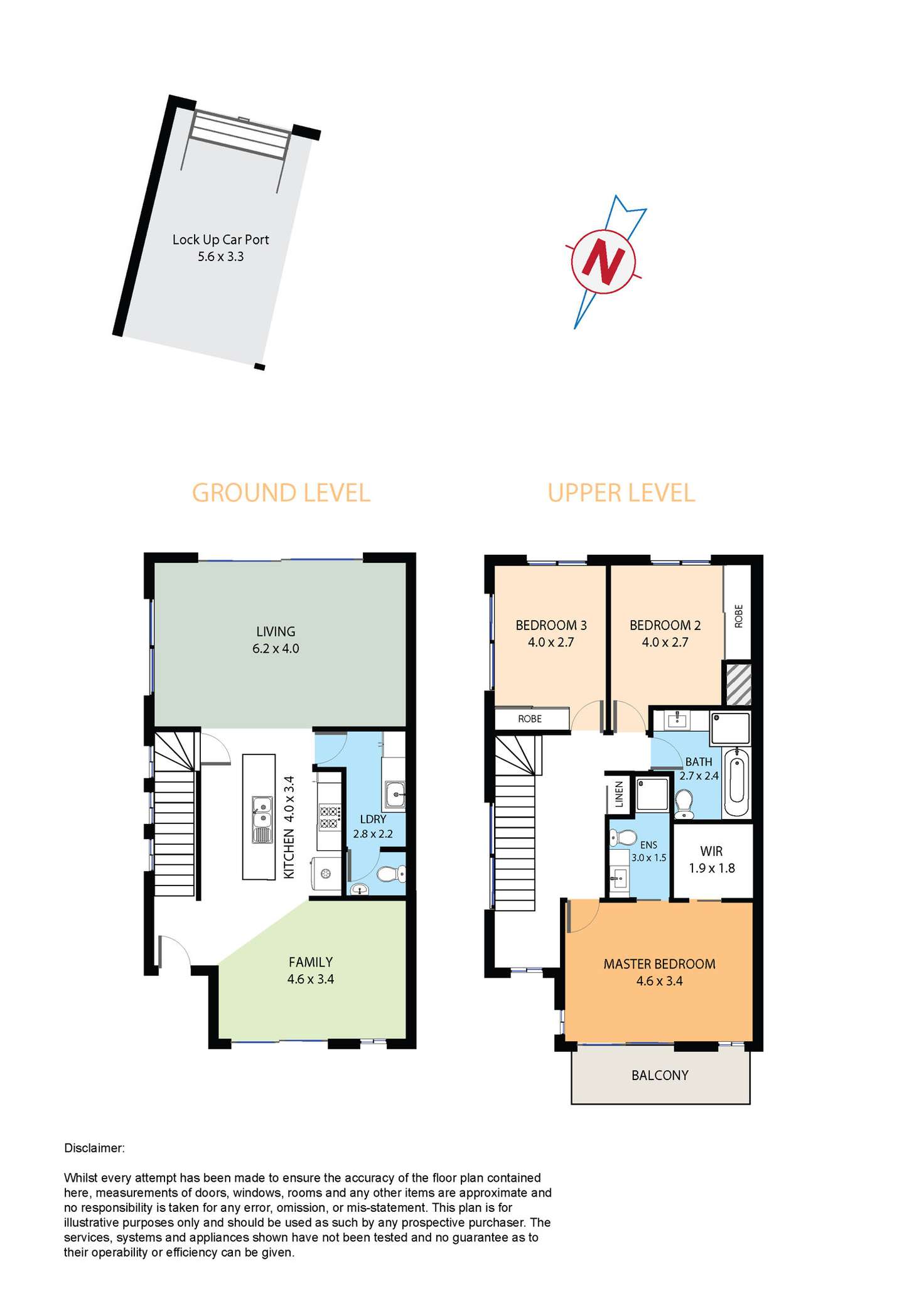 Floorplan of Homely house listing, 3 Clematis Circuit, The Ponds NSW 2769