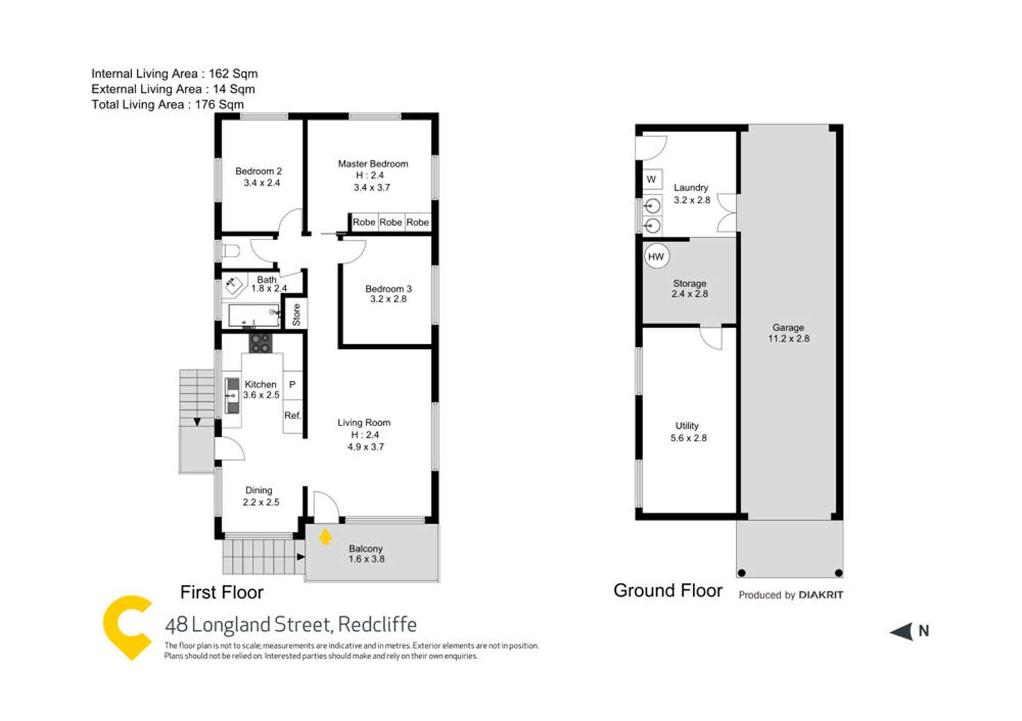 Floorplan of Homely house listing, 48 Longland Street, Redcliffe QLD 4020