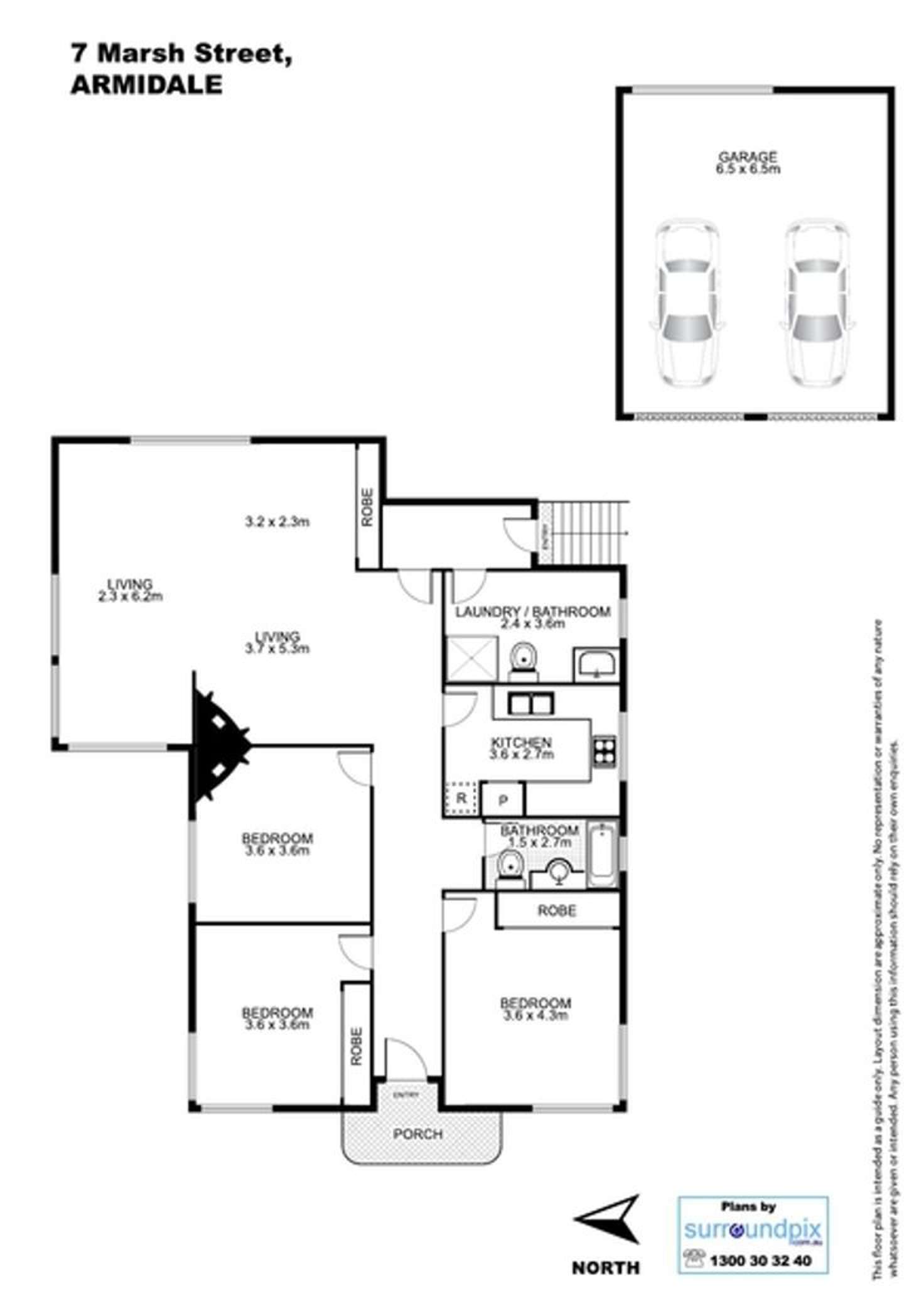 Floorplan of Homely house listing, 7 Marsh Street, Armidale NSW 2350