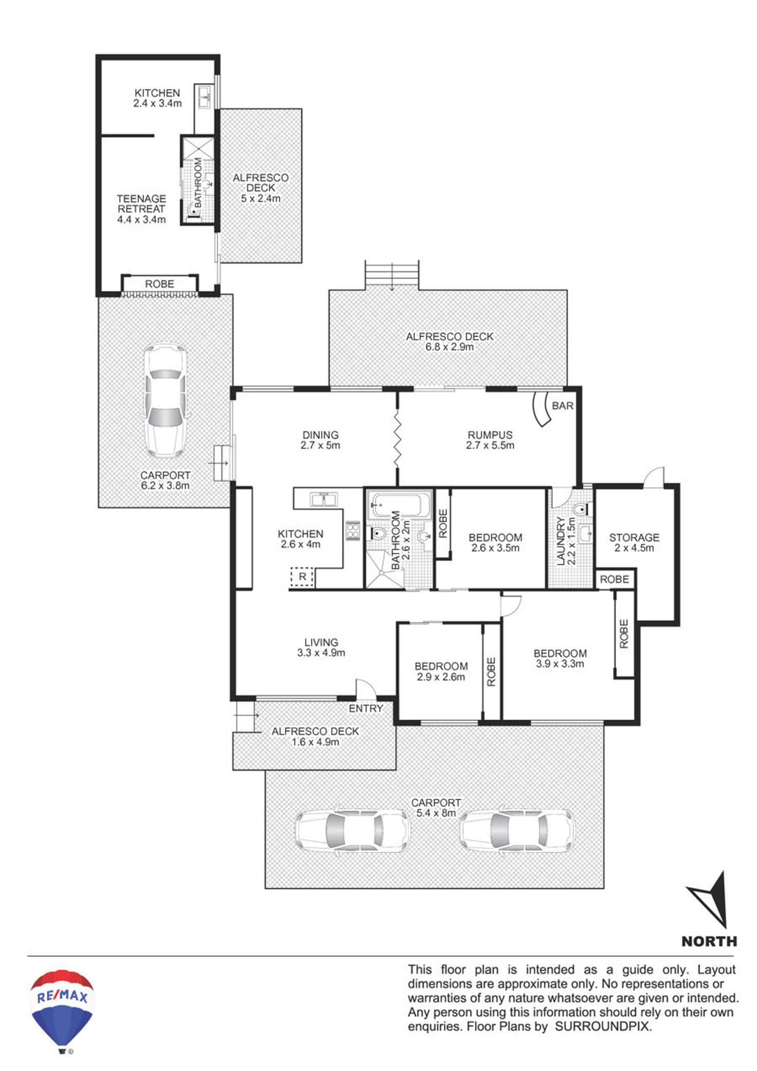 Floorplan of Homely house listing, 13 SPRINGFIELD PLACE, Penrith NSW 2750