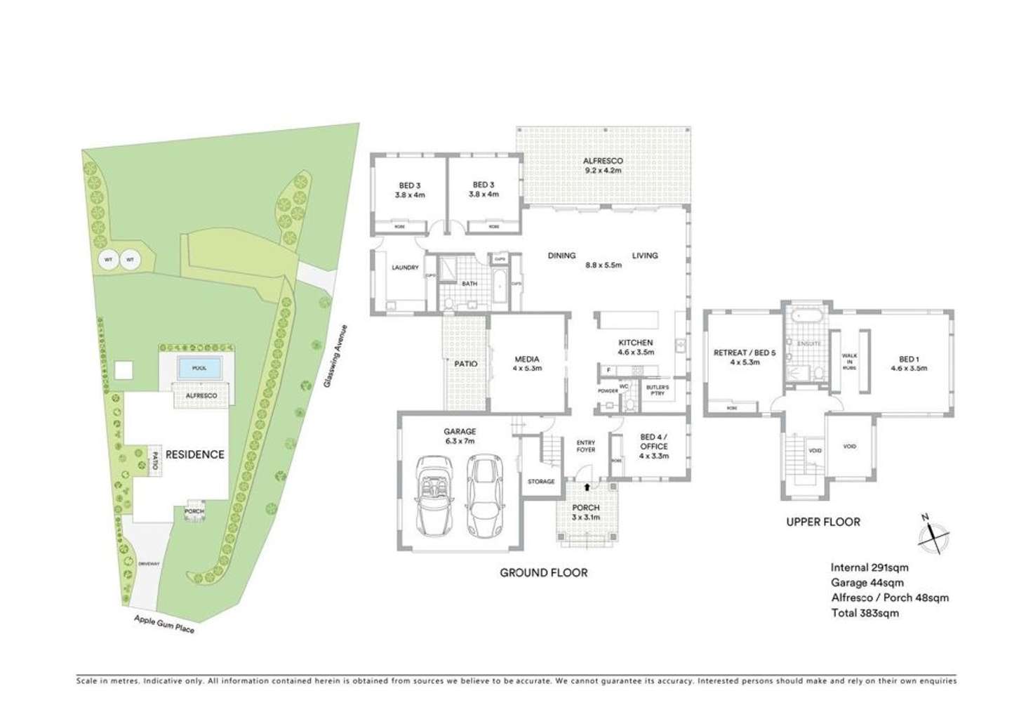 Floorplan of Homely house listing, 23 Apple Gum Place, Palmview QLD 4553