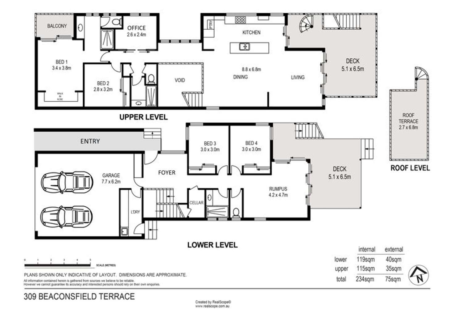 Floorplan of Homely house listing, 309 Beaconsfield Terrace, Brighton QLD 4017