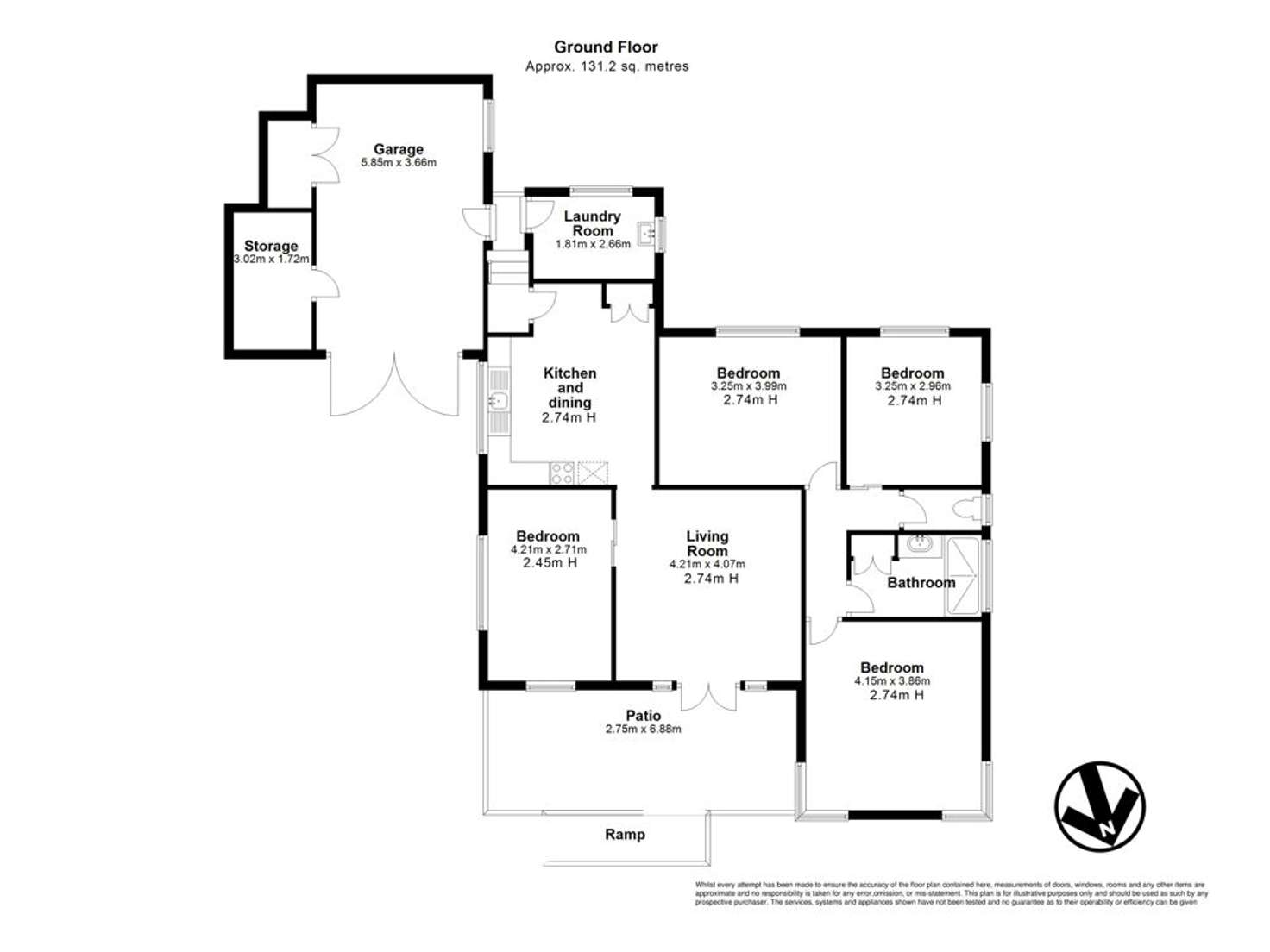 Floorplan of Homely house listing, 76 Beams Road, Boondall QLD 4034