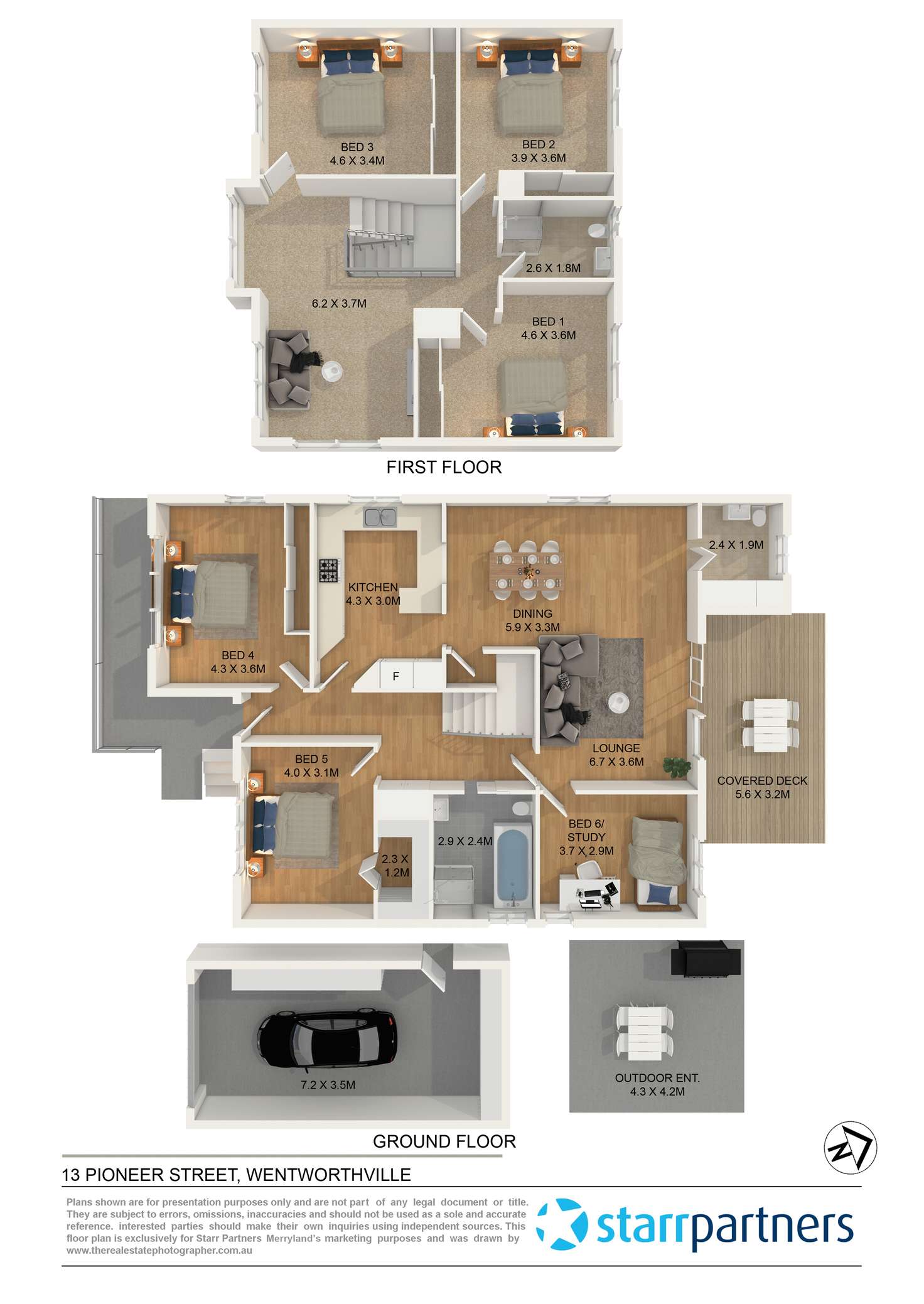 Floorplan of Homely house listing, 13 Pioneer Street, Wentworthville NSW 2145