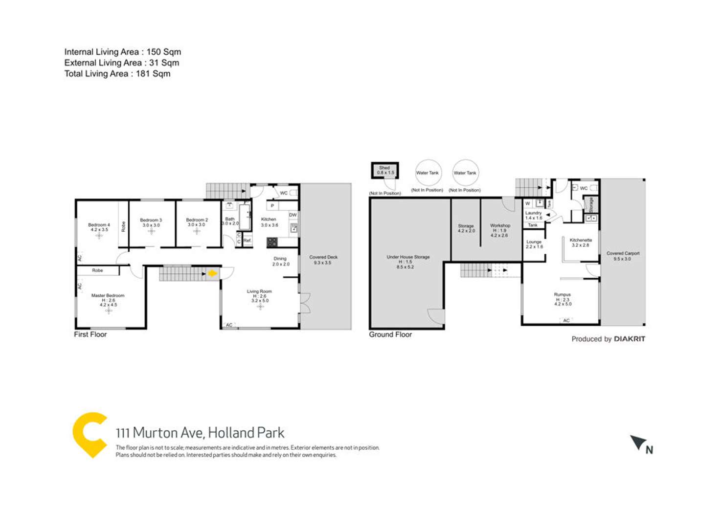 Floorplan of Homely house listing, 111 Murton Avenue, Holland Park QLD 4121
