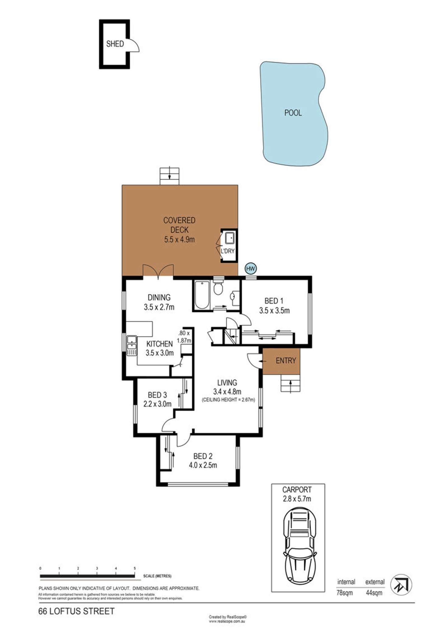 Floorplan of Homely house listing, 66 Loftus Street, Deagon QLD 4017