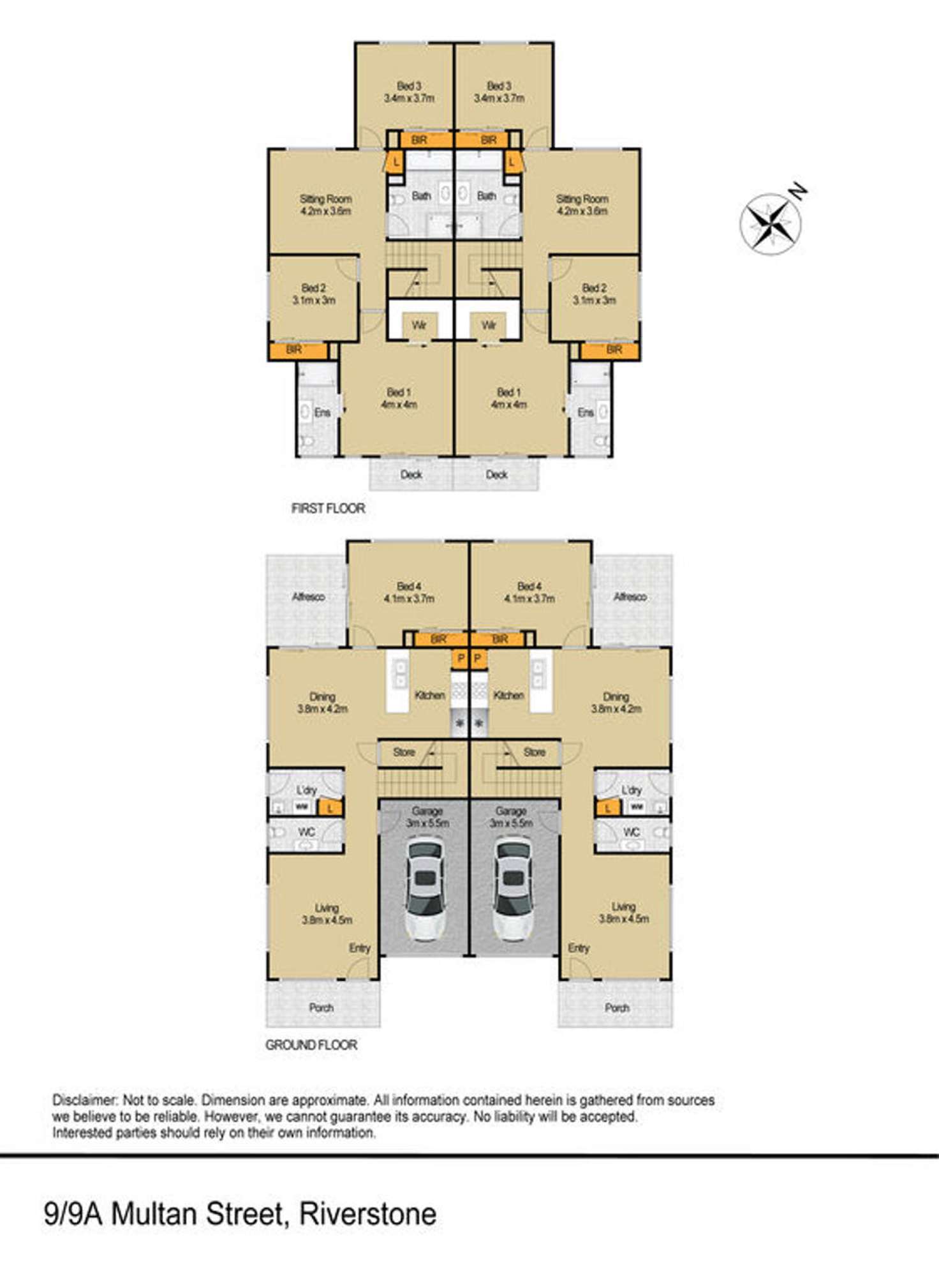 Floorplan of Homely house listing, 9 Multan Street, Riverstone NSW 2765