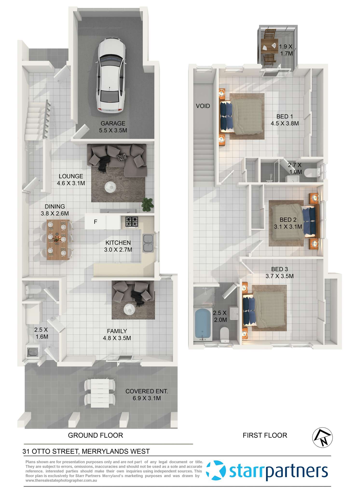Floorplan of Homely house listing, 31 Otto Street, Merrylands NSW 2160