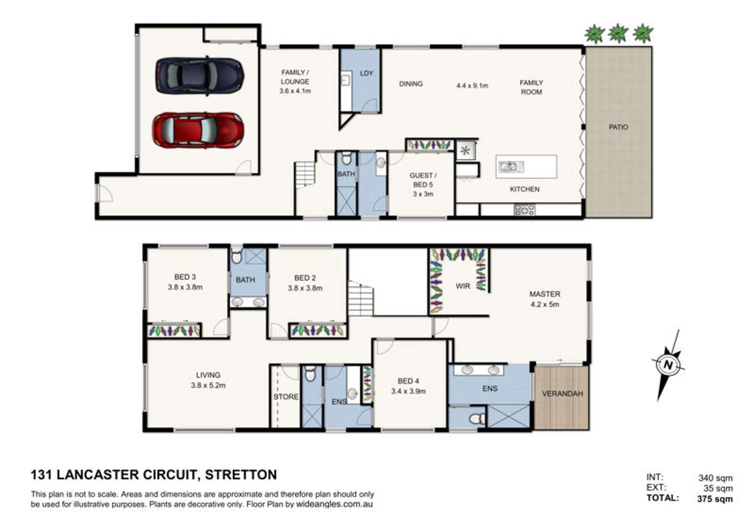 Floorplan of Homely house listing, 131 Lancaster Circuit, Stretton QLD 4116