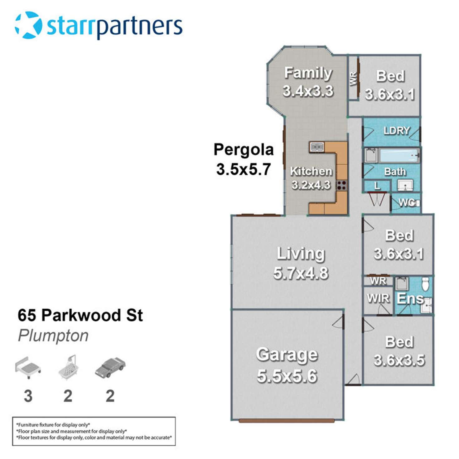 Floorplan of Homely house listing, 65 Parkwood Street, Plumpton NSW 2761