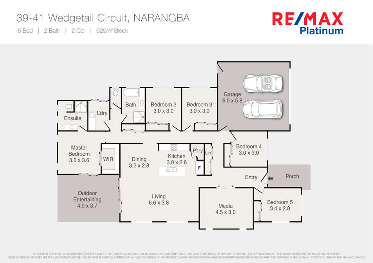 Floorplan of Homely house listing, 39-41 Wedgetail Circuit, Narangba QLD 4504