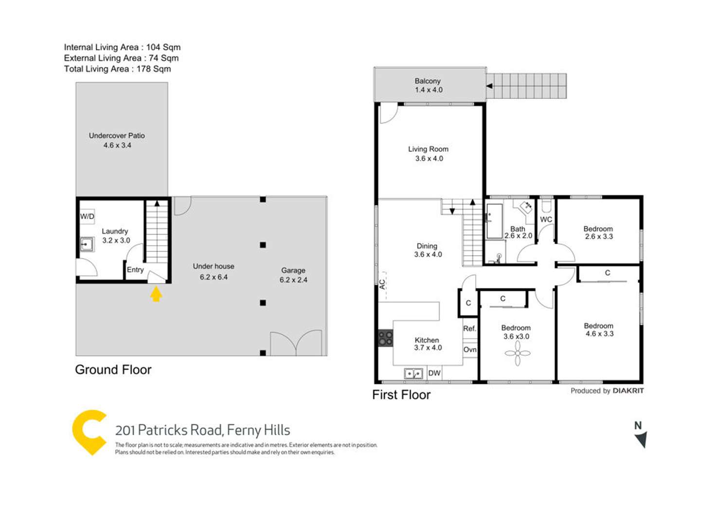 Floorplan of Homely house listing, 201 Patricks Road, Ferny Hills QLD 4055