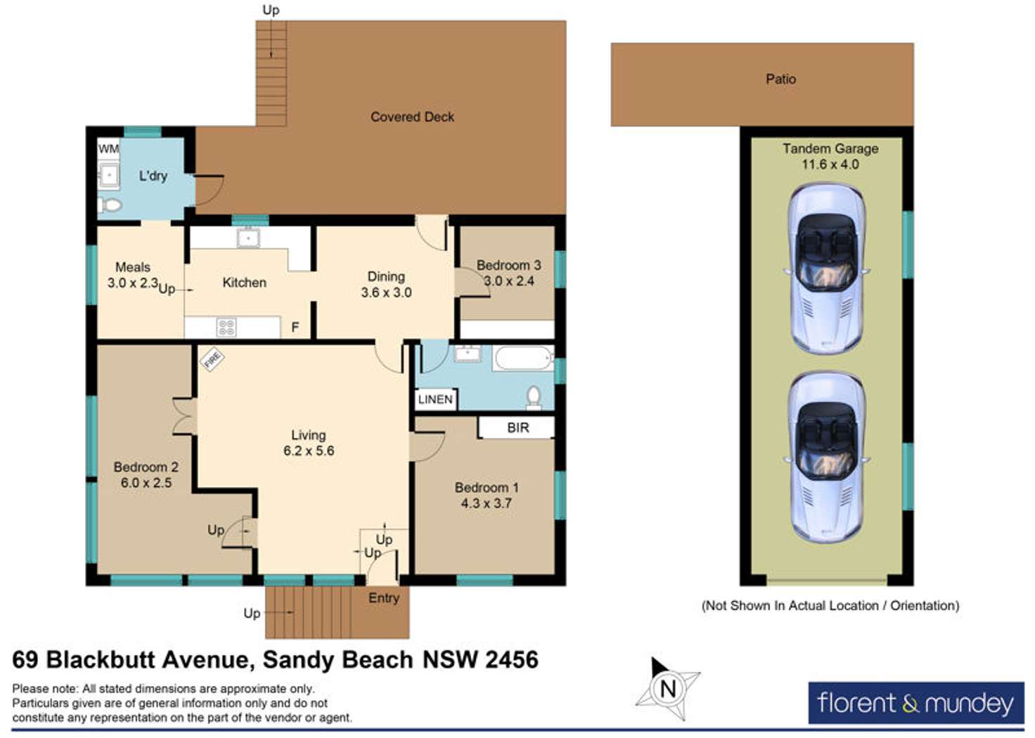 Floorplan of Homely house listing, 69 Blackbutt Ave, Sandy Beach NSW 2456