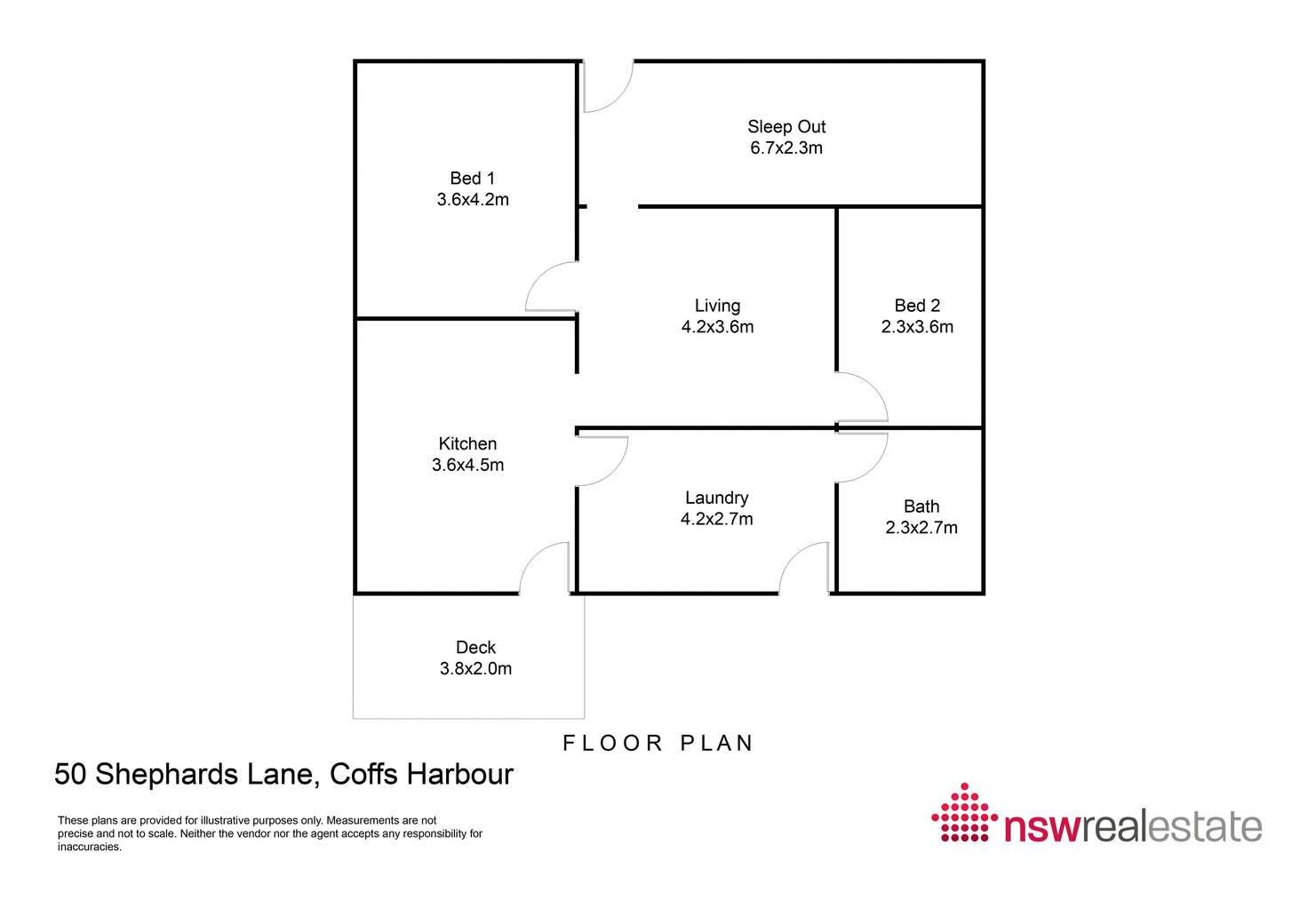 Floorplan of Homely house listing, 50 Shephards Lane, Coffs Harbour NSW 2450