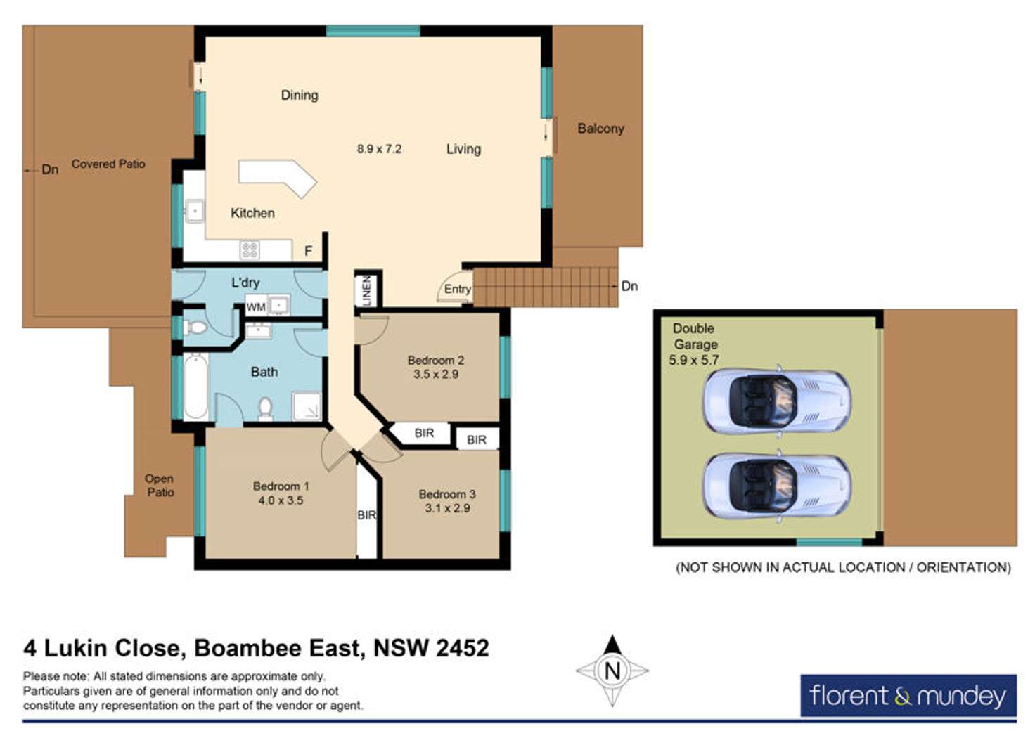 Floorplan of Homely house listing, 4 Lukin Cl, Boambee East NSW 2452