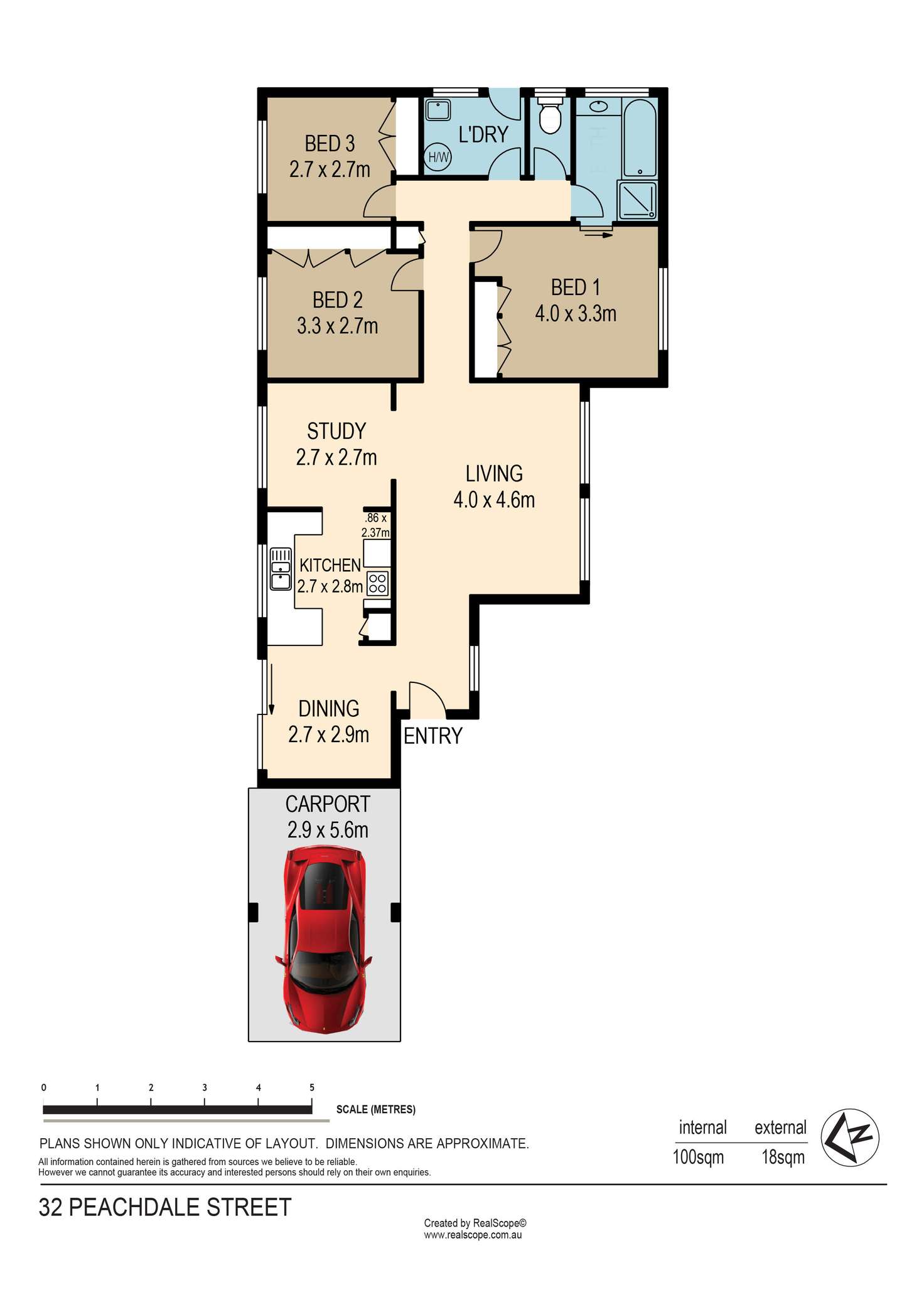 Floorplan of Homely house listing, 22 Honeywell Street, Tingalpa QLD 4173